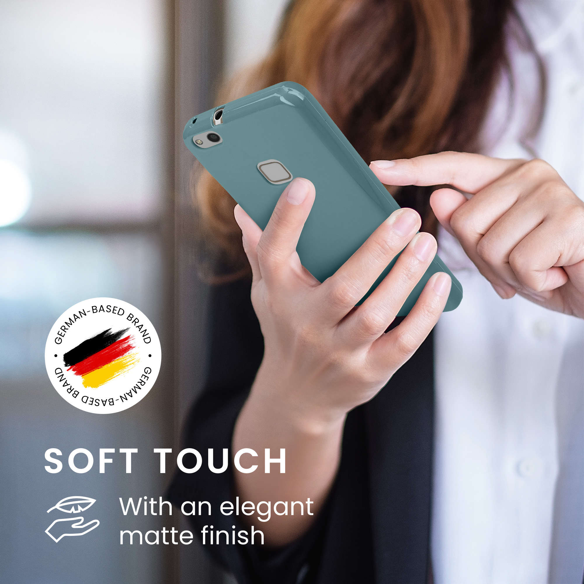 Kryt kwmobile pro Huawei P10 Lite, tmavě modrá