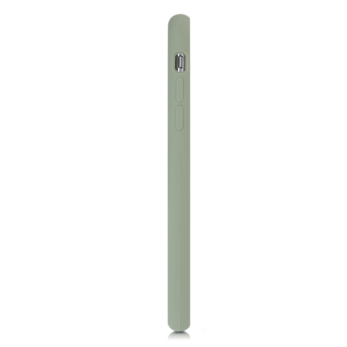 Silikonový TPU kryt kwmobile pro iPhone X - šedozelená
