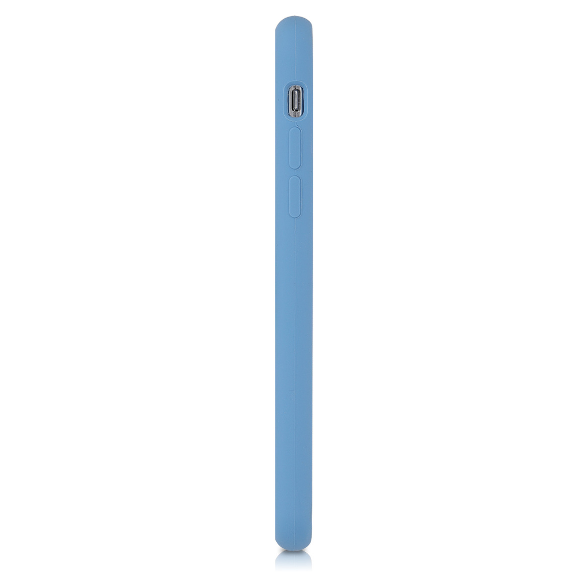 Silikonový kryt na mobil kwmobile pro Apple iPhone X - vintage modrá