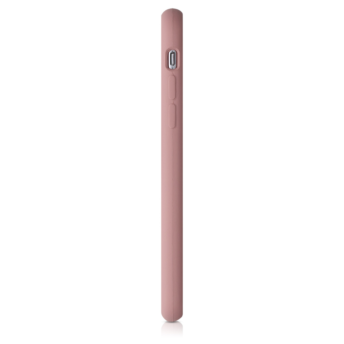 Silikonový kryt na mobil kwmobile pro Apple iPhone X - růžová Winter Rose