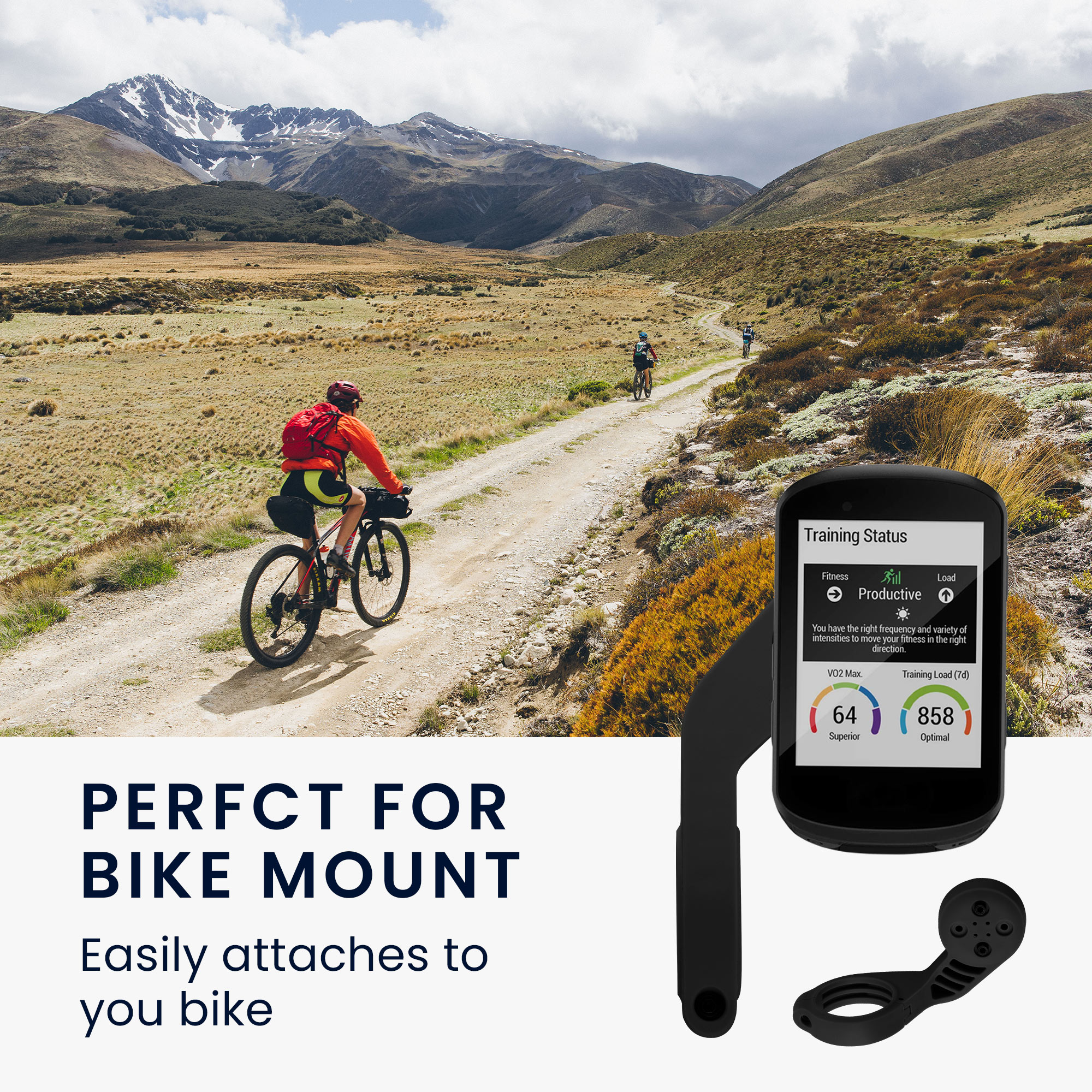 Držák cyklo navigace Garmin Edge kwmobile černý