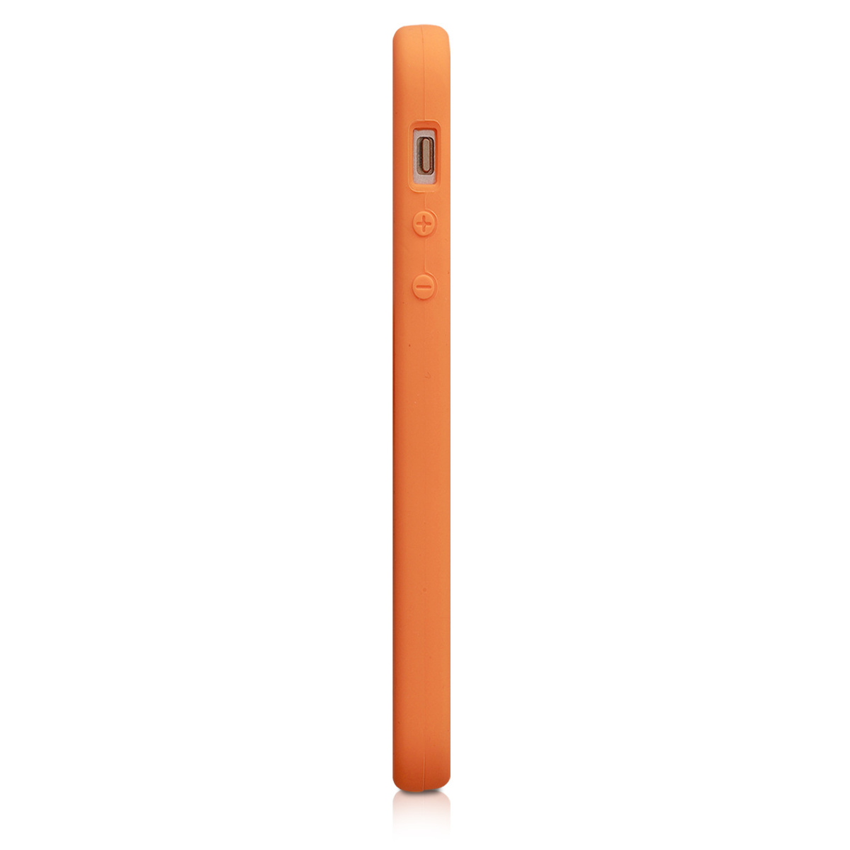 Silikonový TPU kryt kwmobile pro iPhone SE (1. generace 2016) / iPhone 5 / iPhone 5S - ovocně oranžová