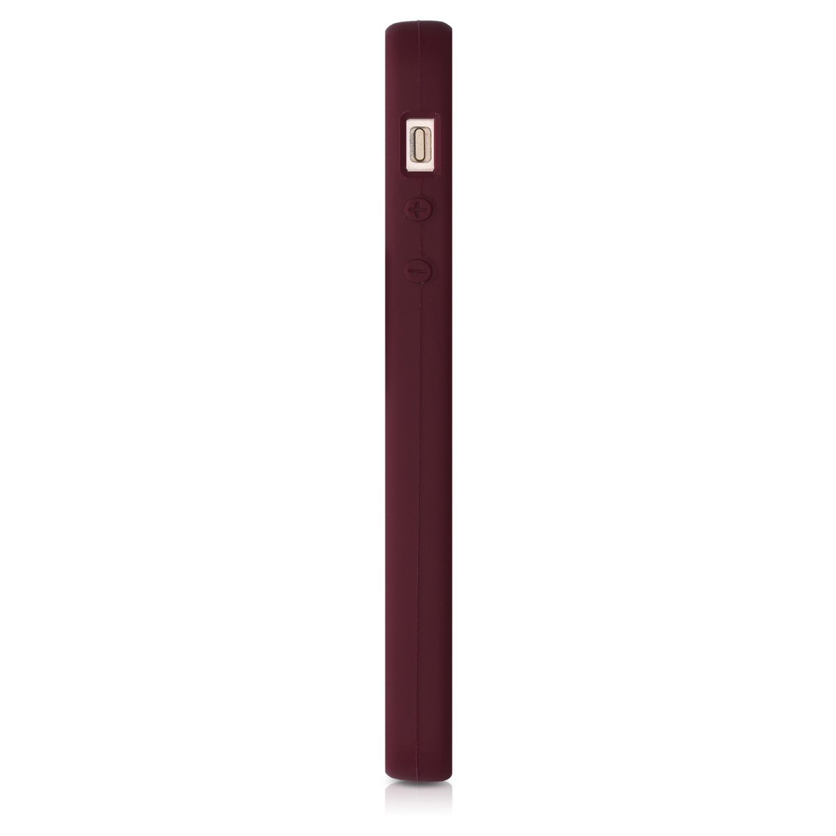 Silikonový TPU kryt kwmobile pro iPhone SE (1. generace 2016) / iPhone 5 / iPhone 5S - hnědočervená