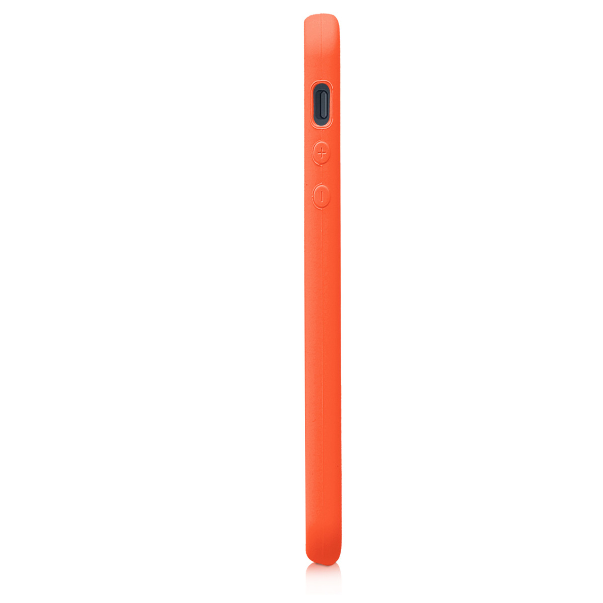 Pouzdro pro Apple iPhone SE (1st Gen. 2016) / iPhone 5 / 5S kwmobile silikonové - oranžová