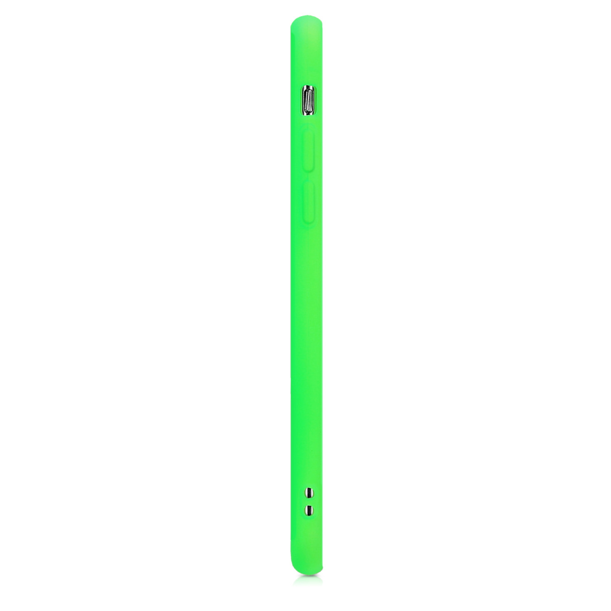 Silikonový kryt na mobil kwmobile pro Apple iPhone X - neonově zelená