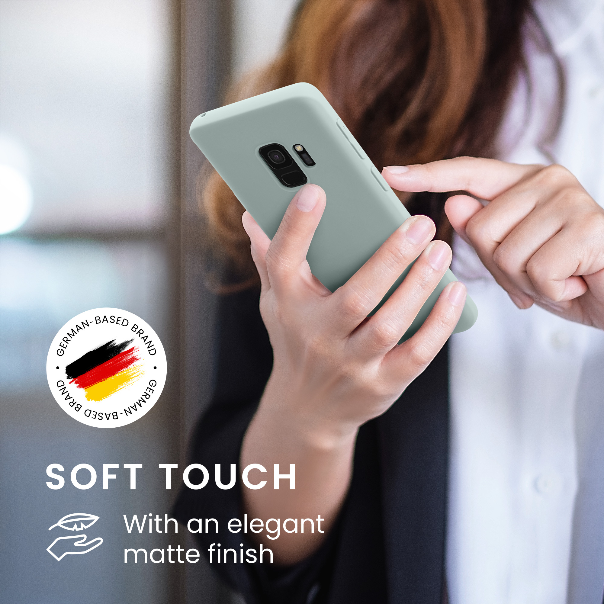Kryt na mobil Galaxy S9 kwmobile mátový