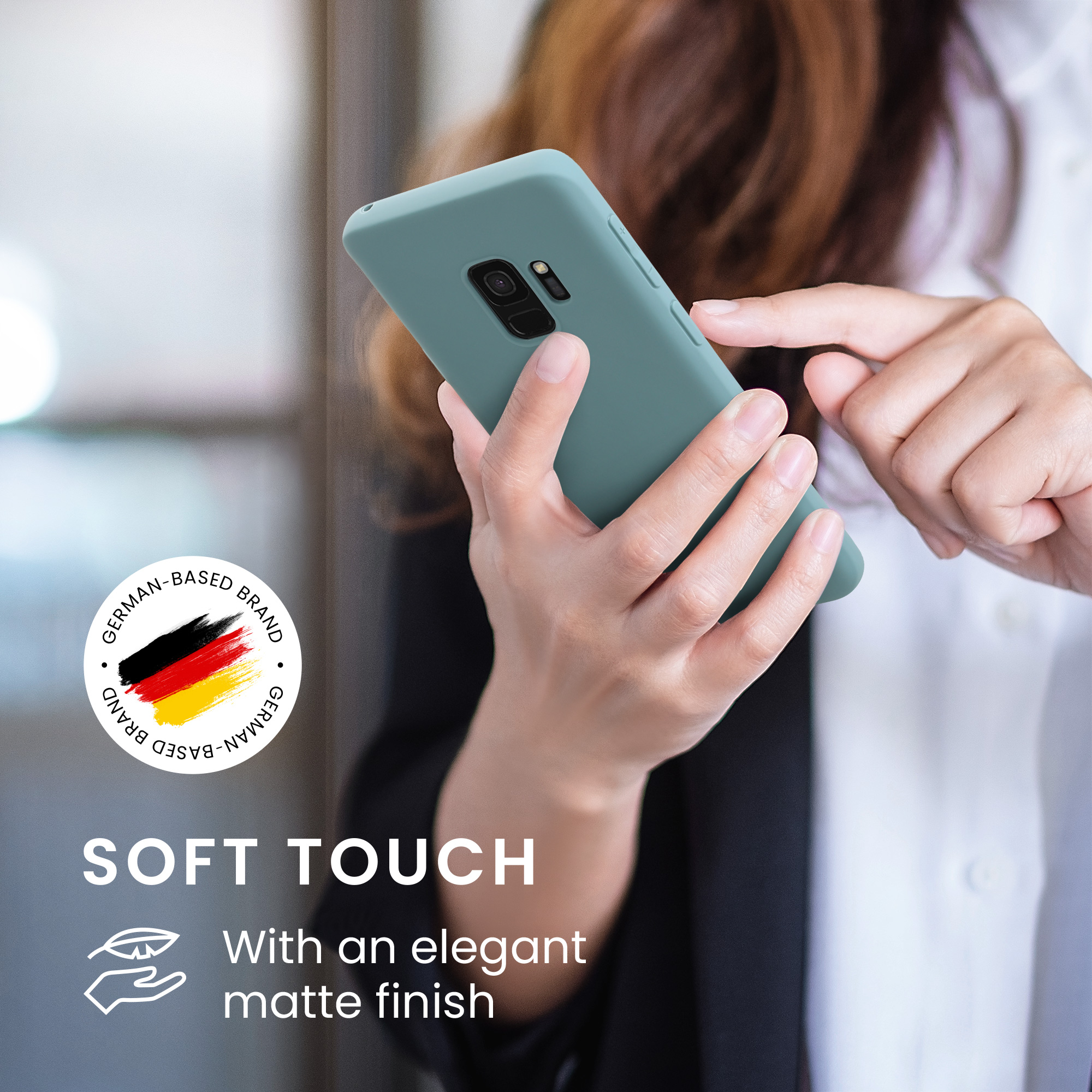 Kryt na mobil Galaxy S9 kwmobile kamenný odstín