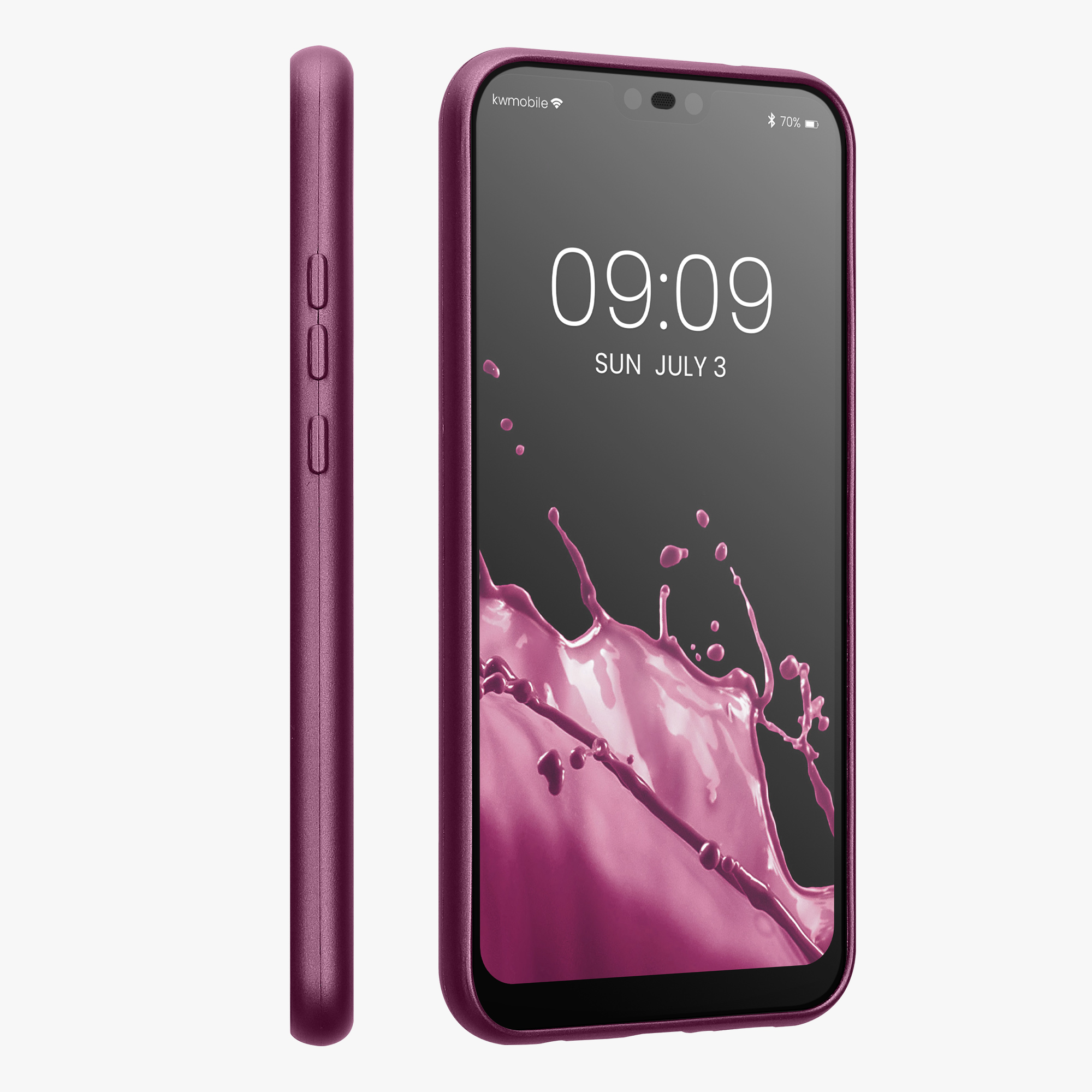 Kryt kwmobile Huawei P20 Lite, metalická levandulová