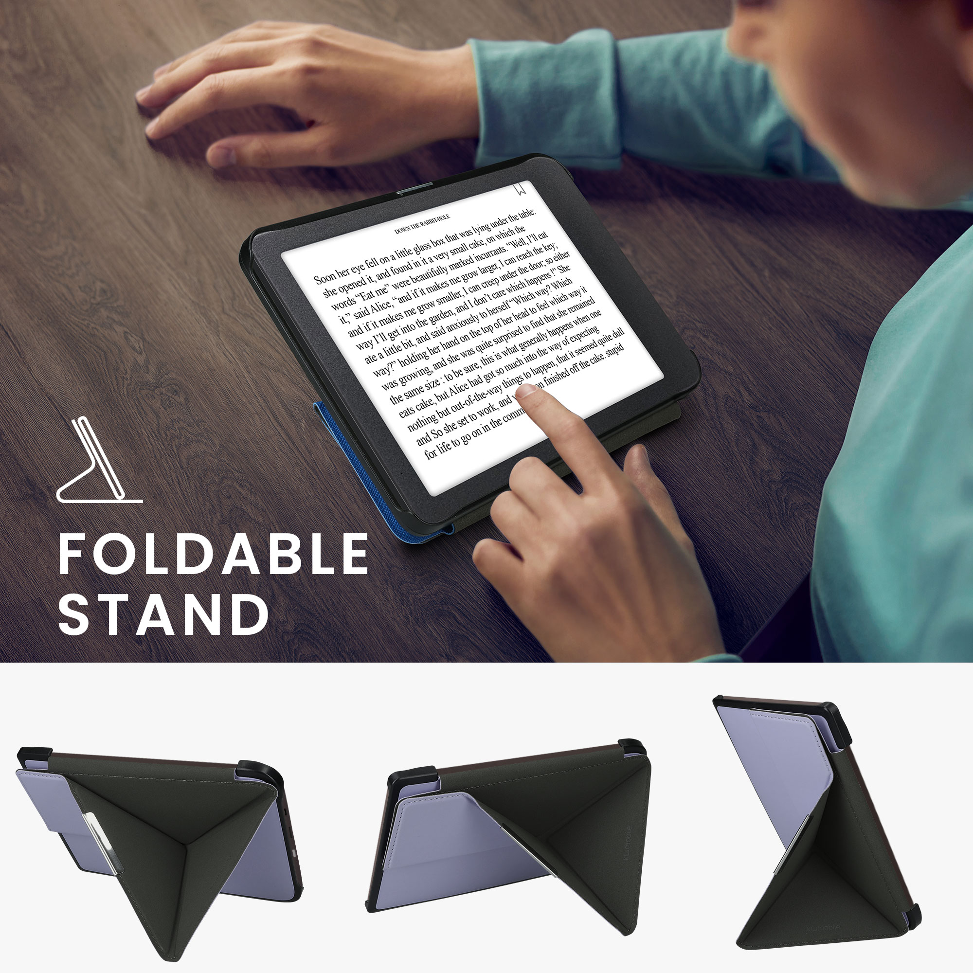 Pouzdro na čtečku kwmobile pro Pocketbook InkPad 3 / 3 Pro / Color /… - levandulová
