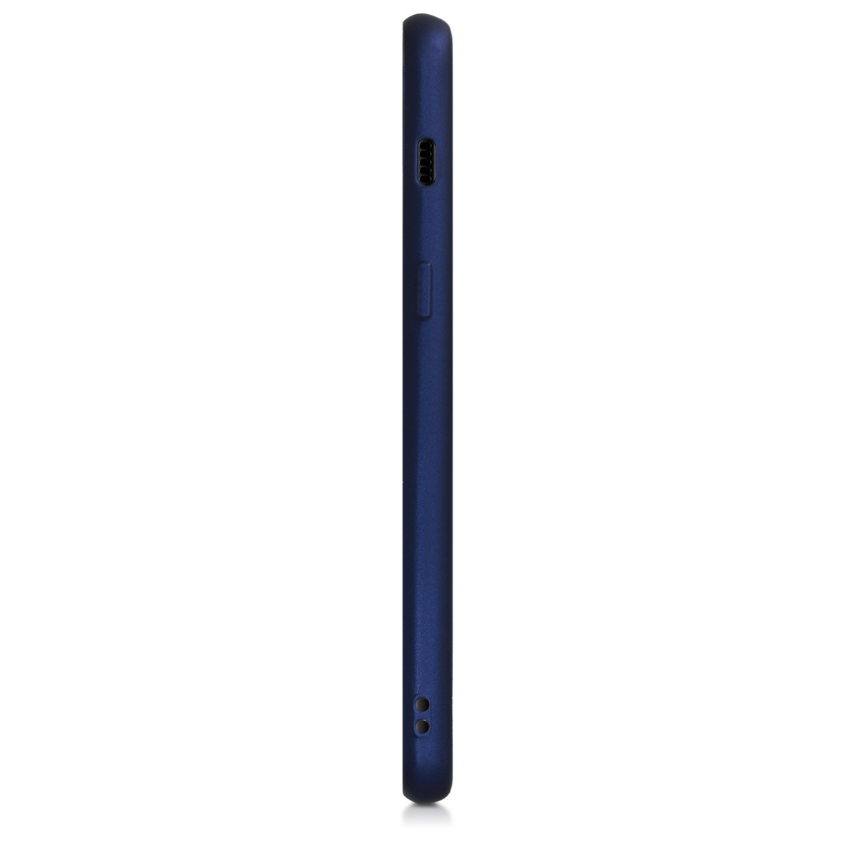 Metalický kryt na mobil Samsung Galaxy A8 (2018) kwmobile metalicky modrý