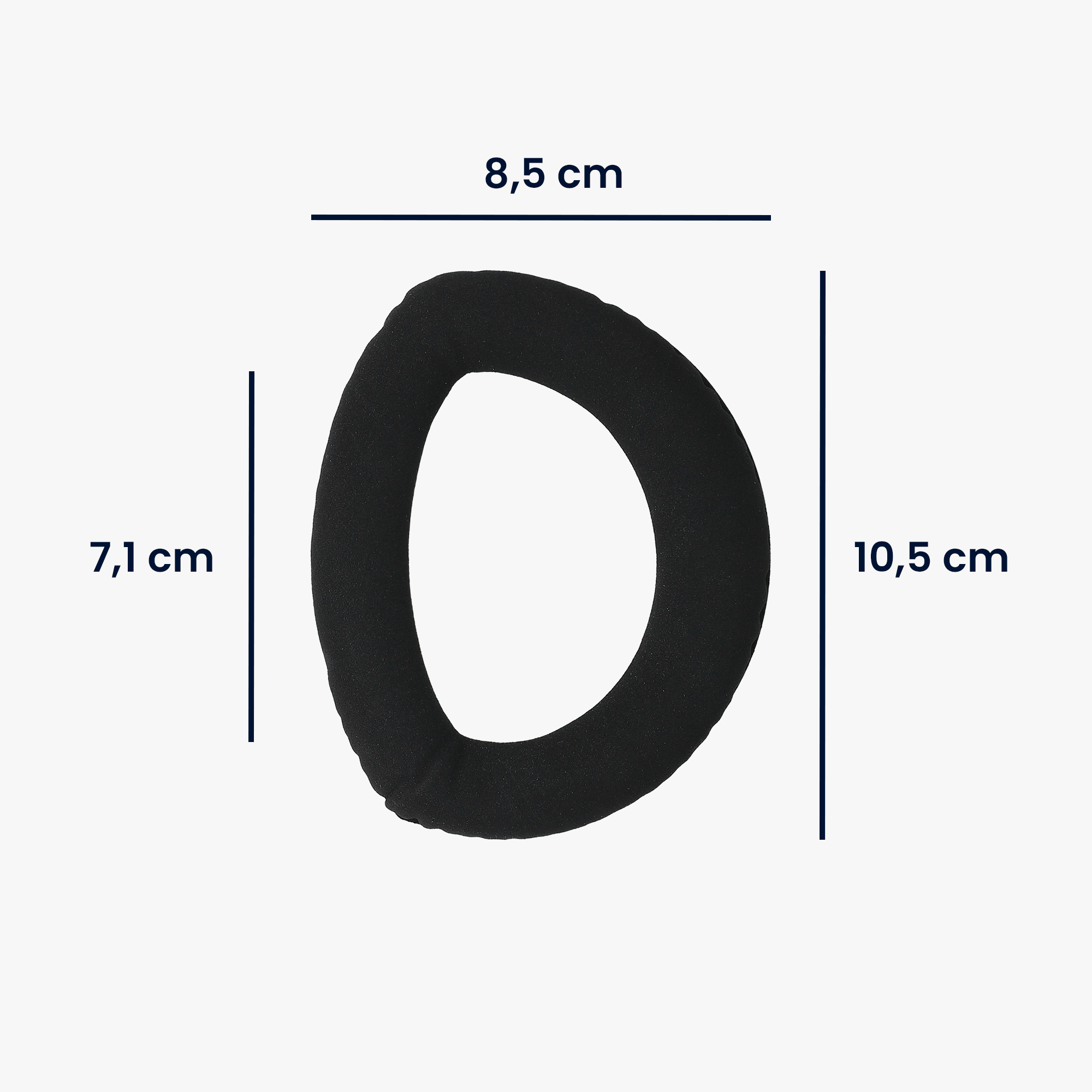 2x náušníky na sluchátka pro Sennheiser HD700 kwmobile - černá