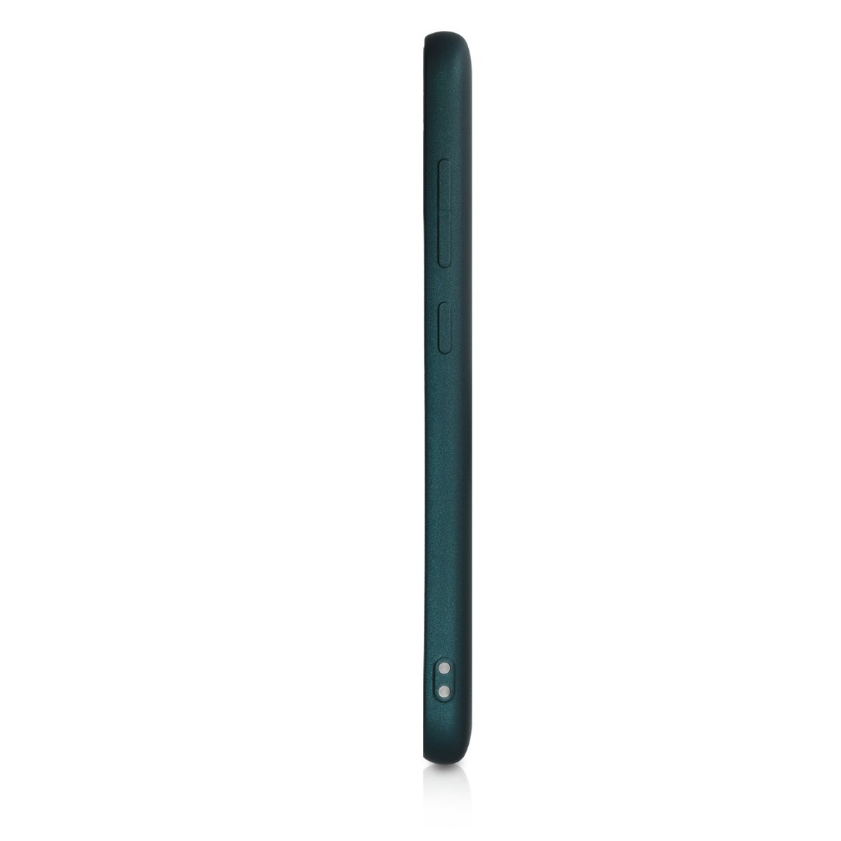 Kryt Xiaomi Pocophone F1 metalický TPU metalická modrozelená kwmobile