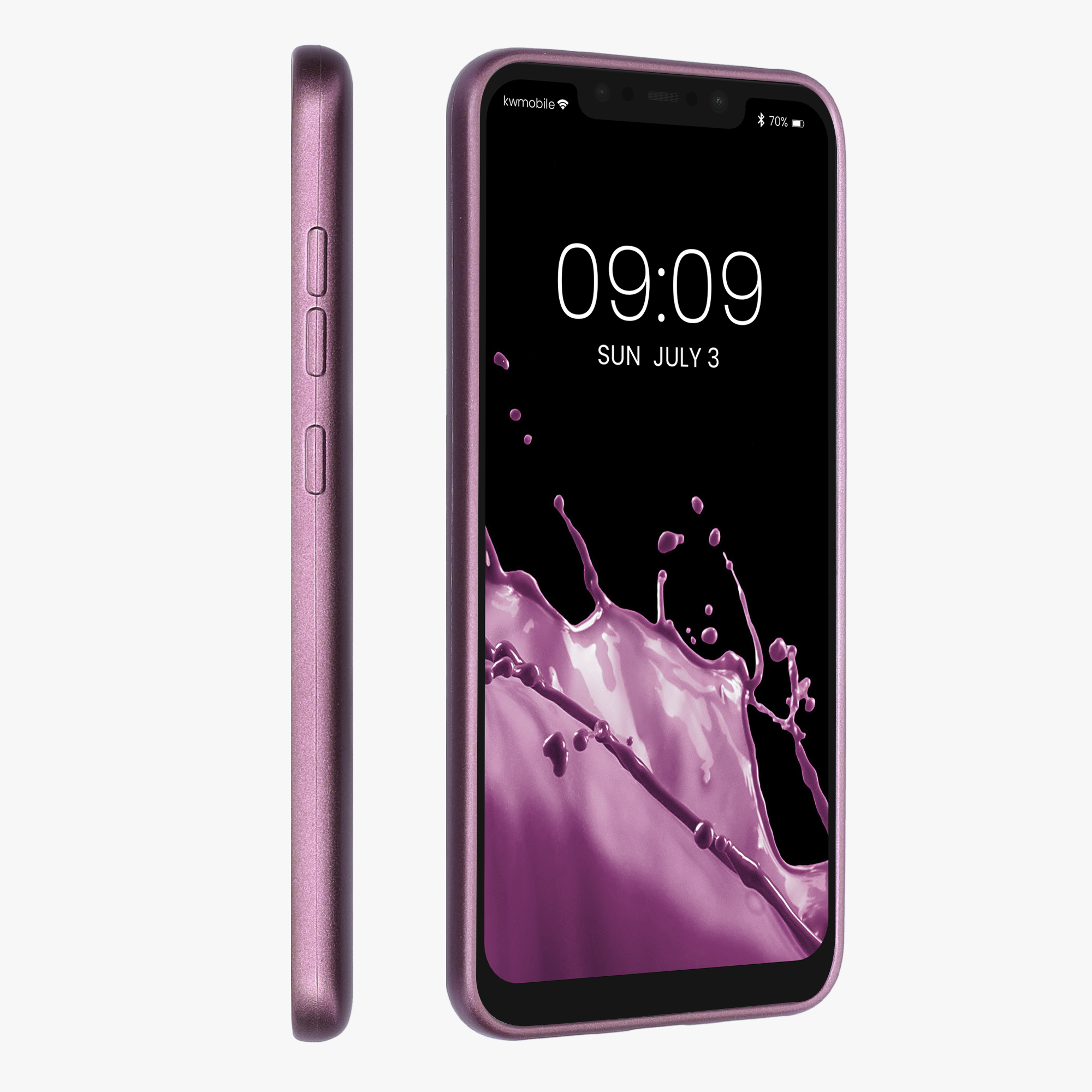 Kryt Xiaomi Pocophone F1 metalický TPU levandulová kwmobile