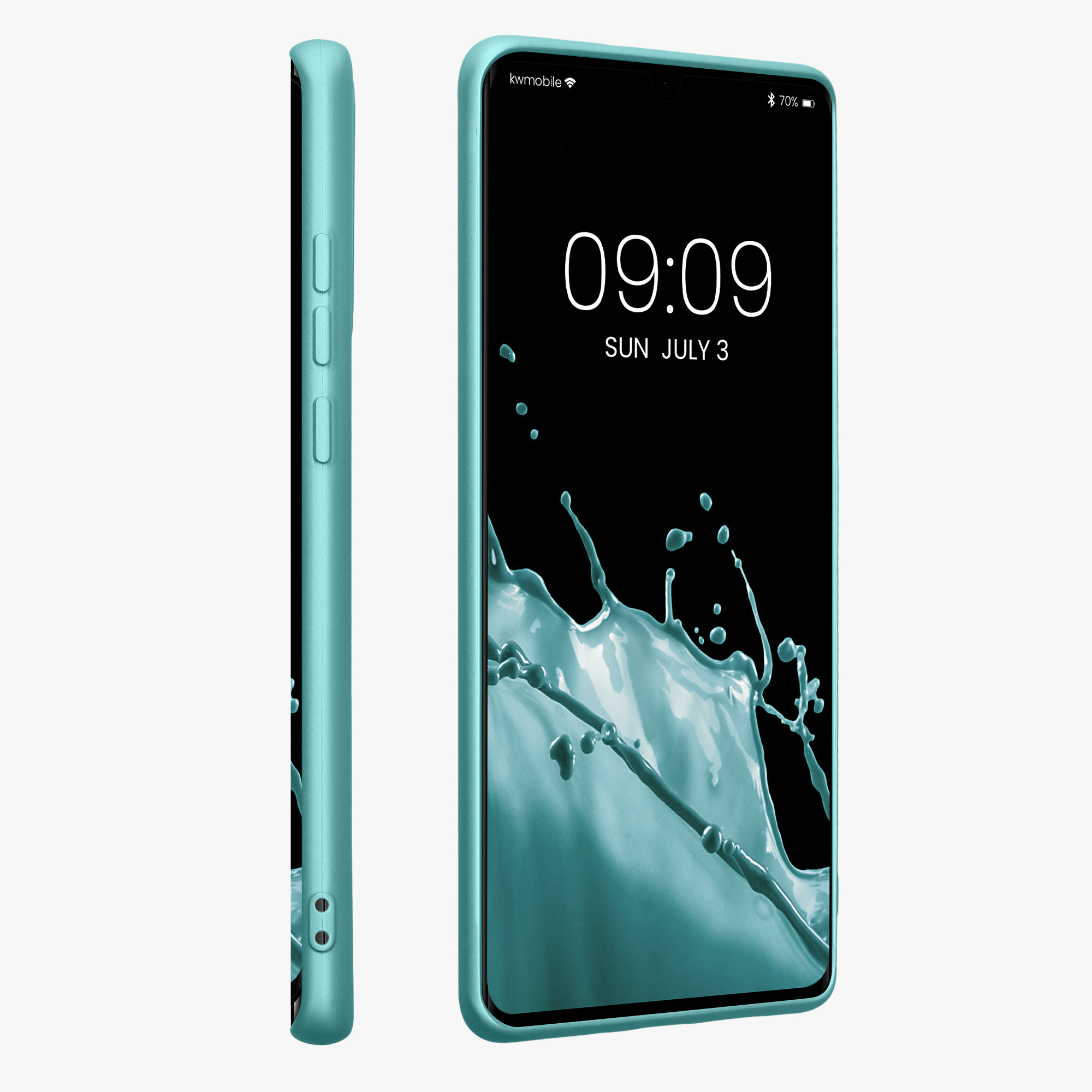 Kryt kwmobile Huawei P30 Pro, metalická mátově zelená