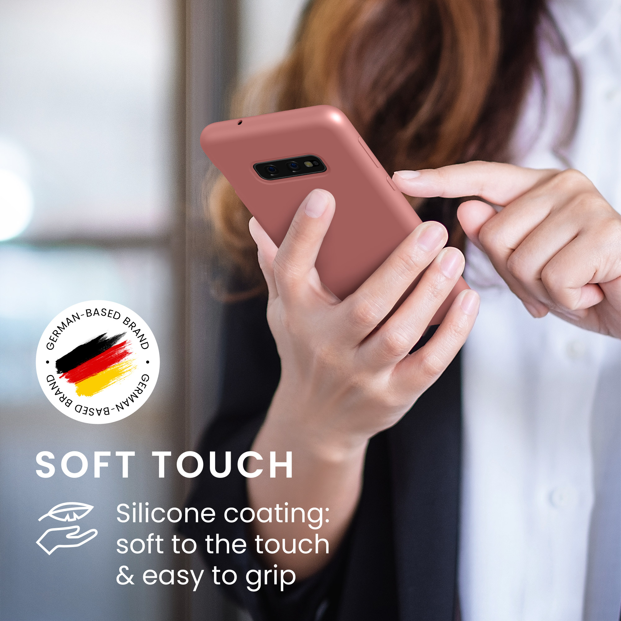 Kryt na mobil Samsung Galaxy S10e kwmobile TPU Winter Rose