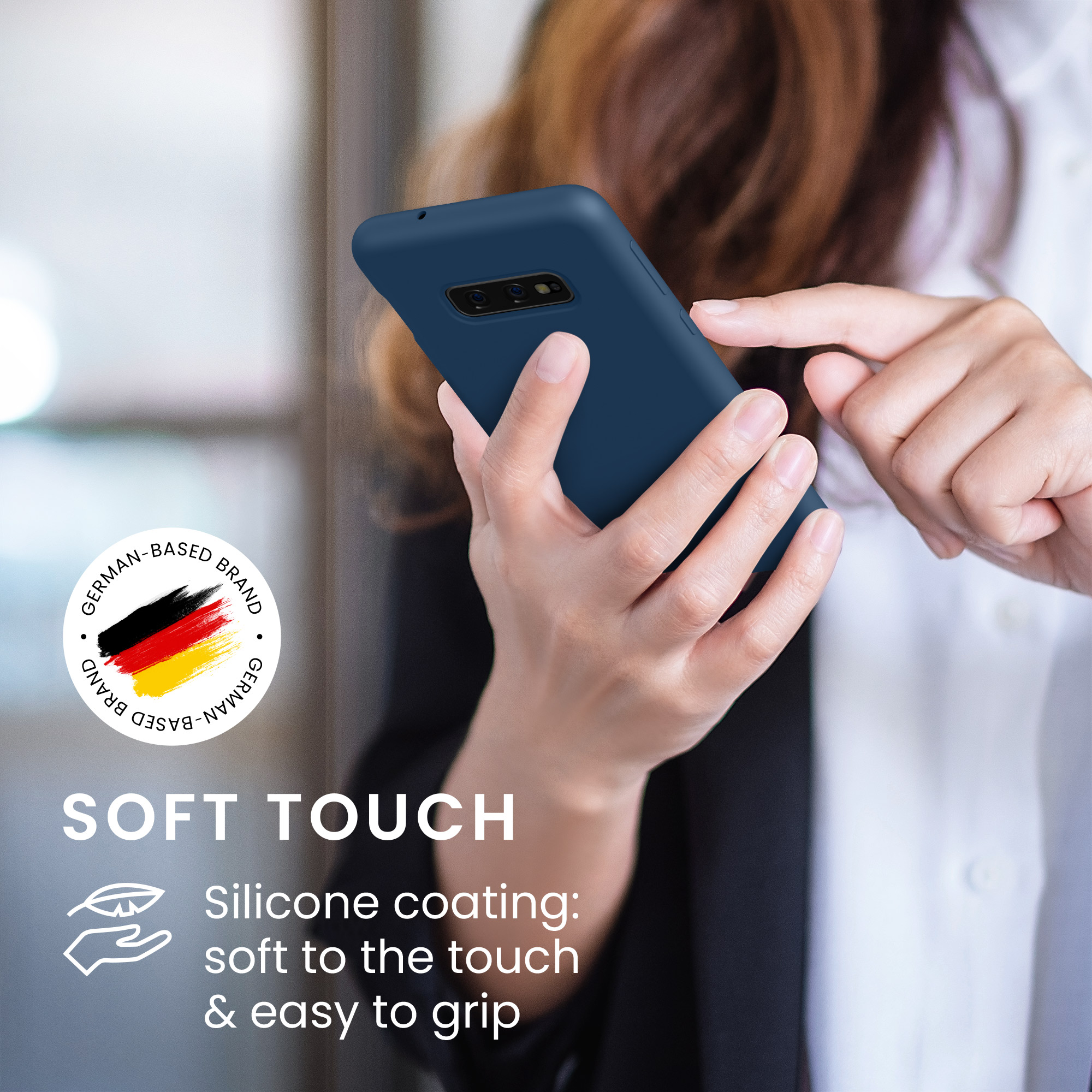 Kryt na mobil Samsung Galaxy S10e kwmobile TPU modrý