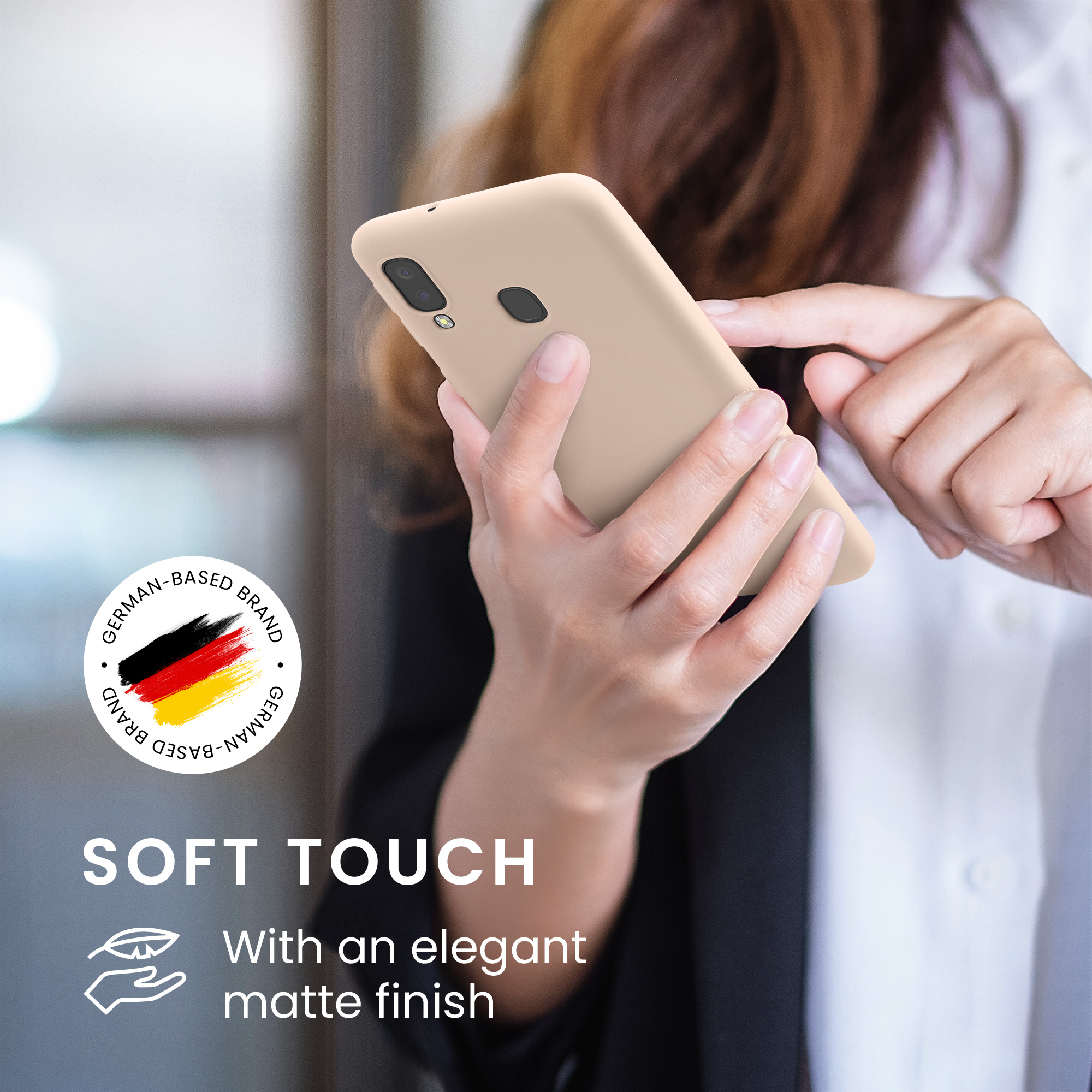 Kryt na mobil Samsung Galaxy A20e kwmobile TPU Coconut Swirl