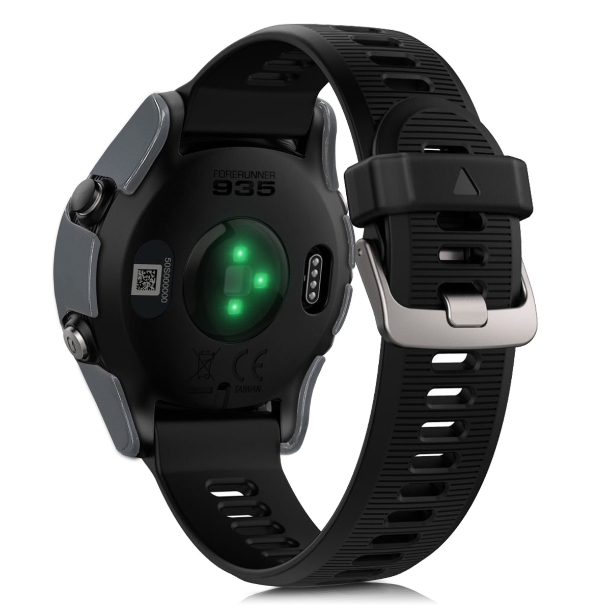 Silikonový rámeček Garmin Forerunner 935 / 945 kwmobile 2 ks černá / šedá