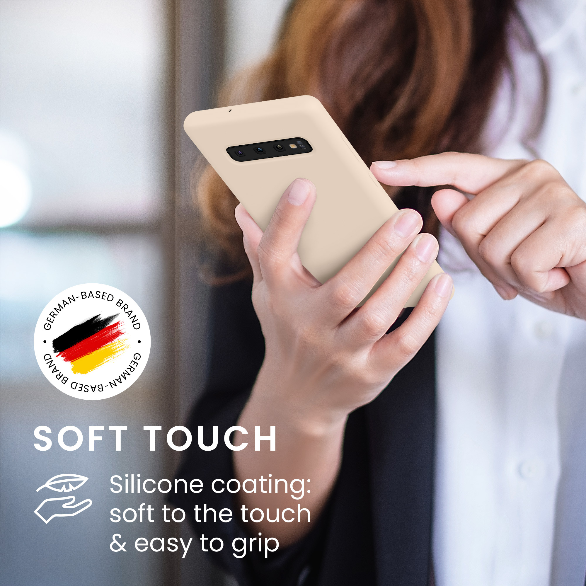 Kryt na mobil Samsung Galaxy S10 Plus / S10+ kwmobile TPU Sugar Frosting