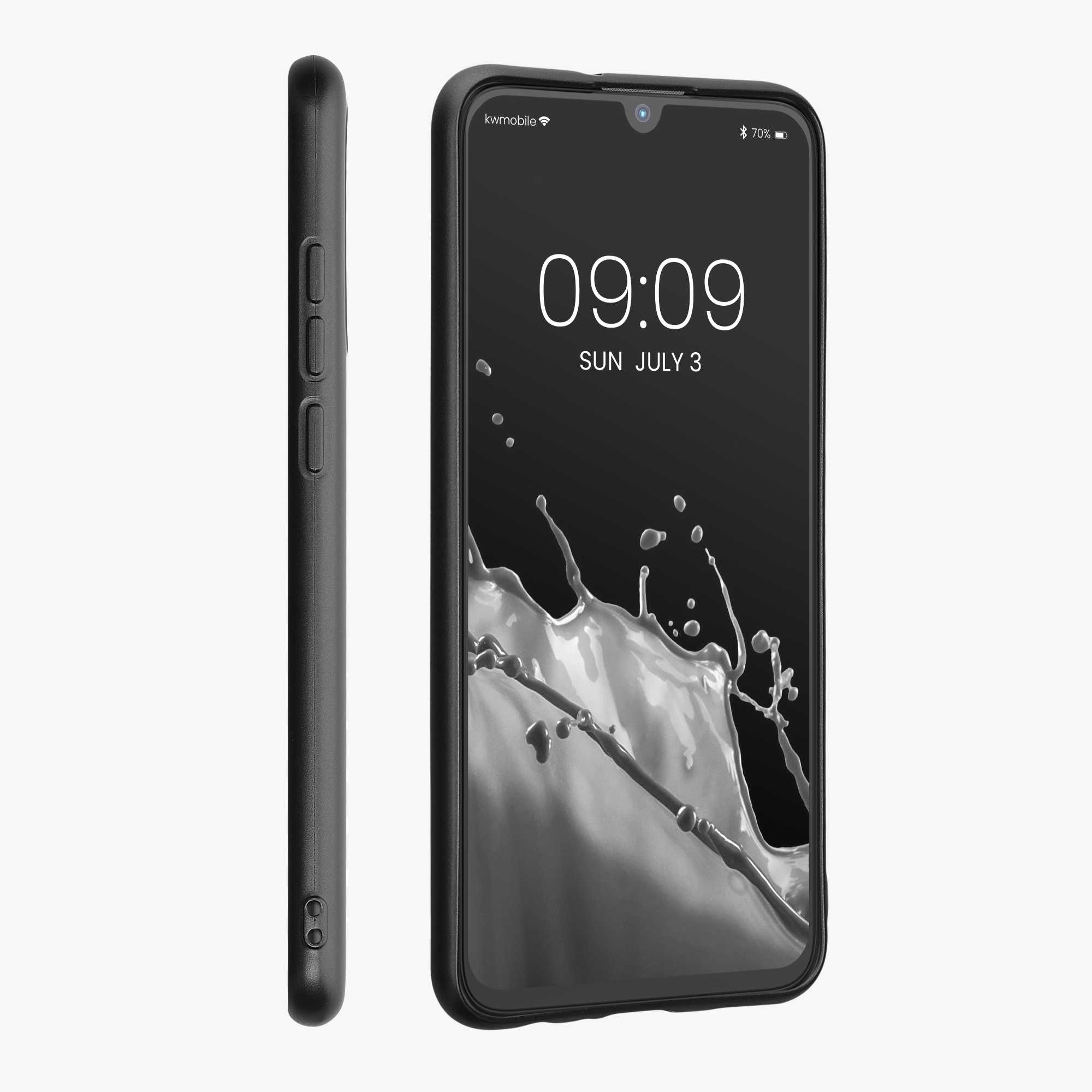 Kryt na mobil HONOR 20 Lite kwmobile metalicky šedý