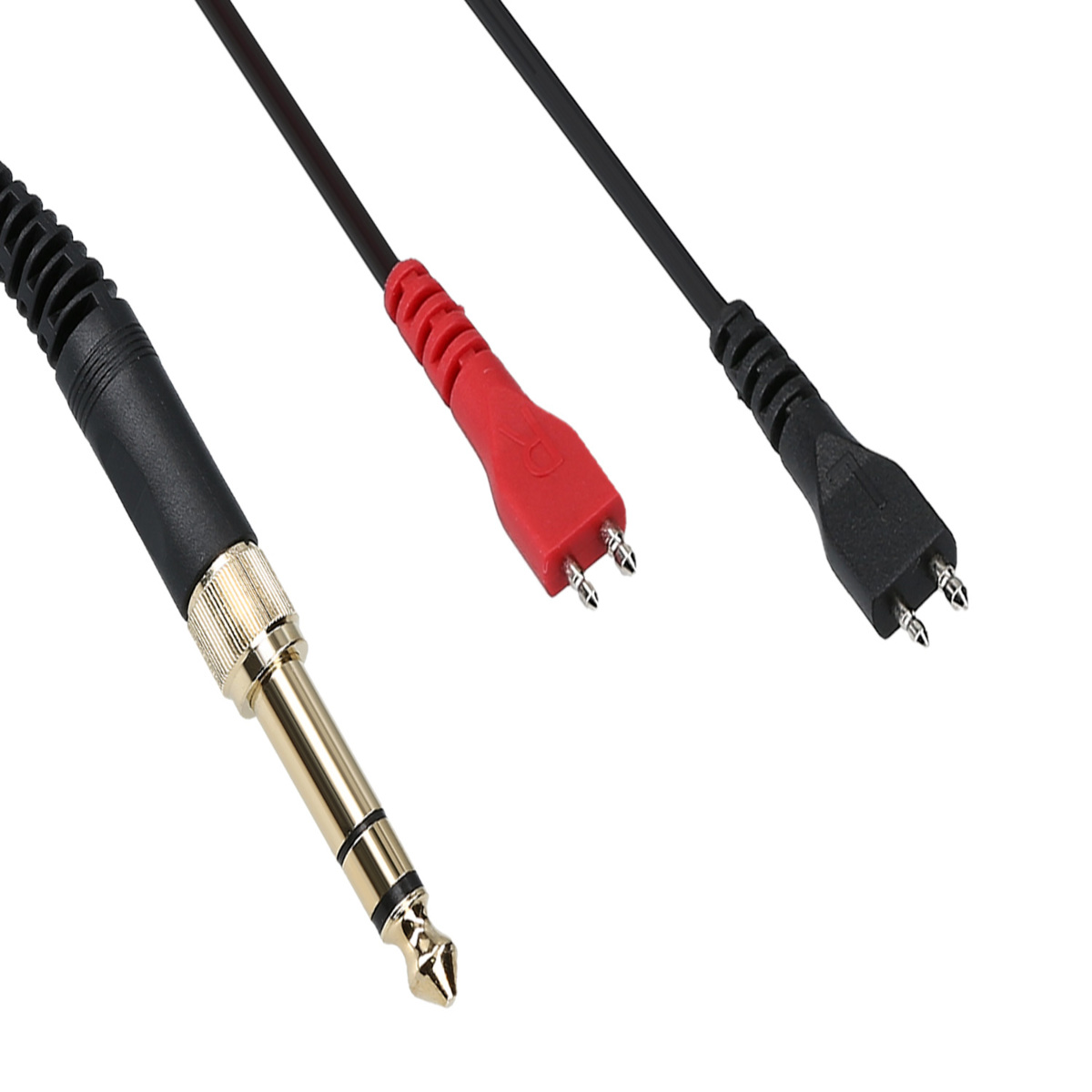 Kabel pro sluchátka pro Sennheiser HD25 / HD560 / HD540 / HD480 / HD430 / HD414 / HD250 kwmobile - černá