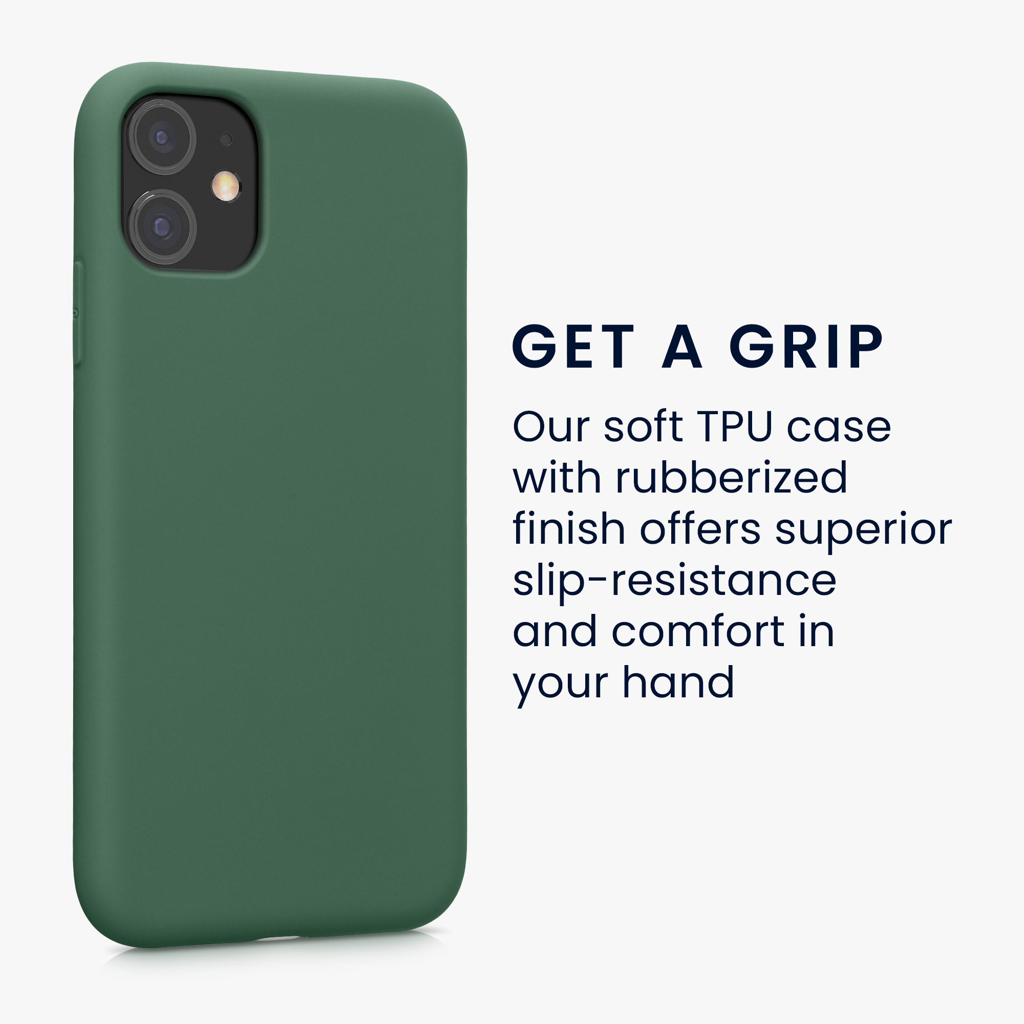 Kryt na mobil kwmobile iPhone 11 Case - tmavě zelená