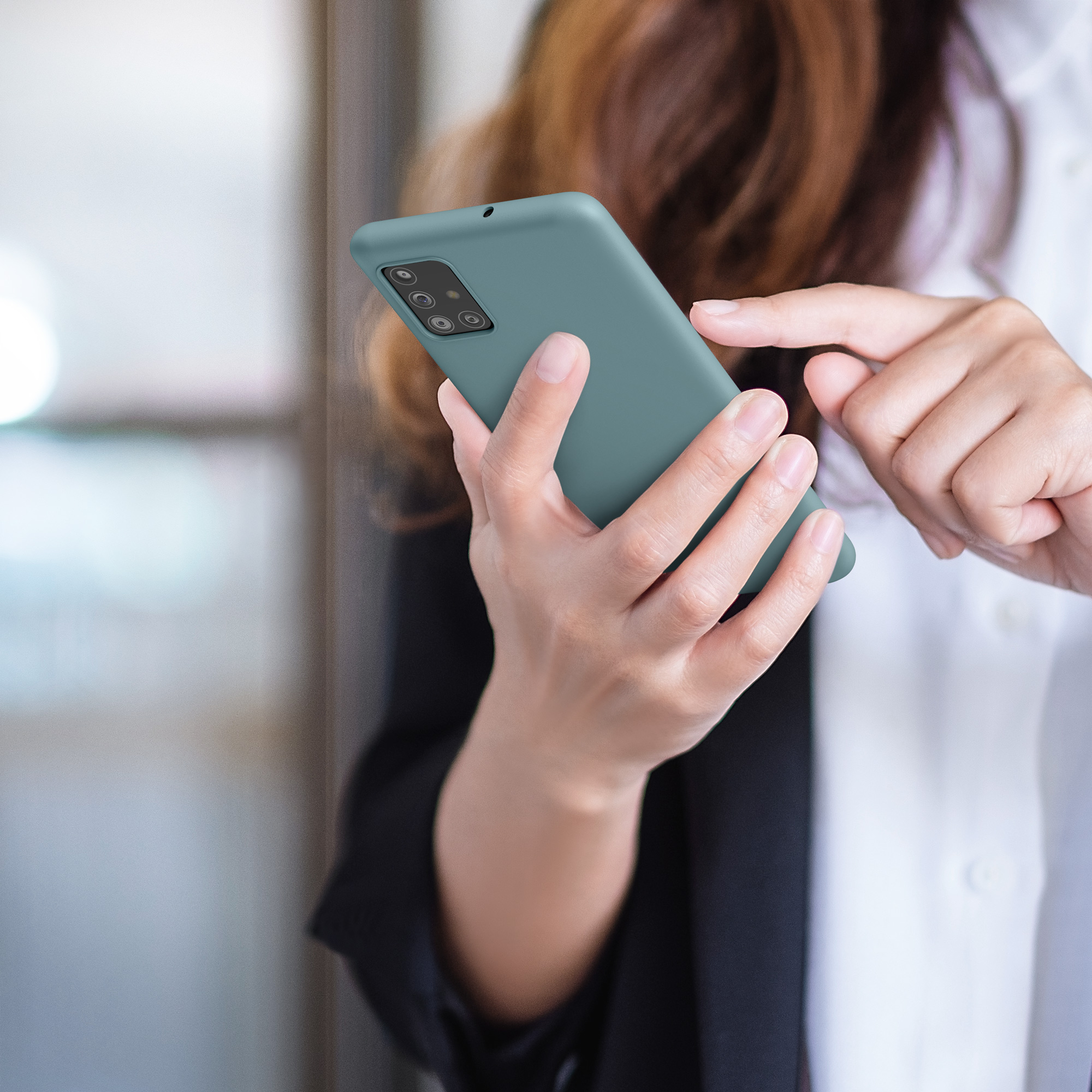 Kryt na mobil Samsung Galaxy A51 kwmobile TPU Antický kámen