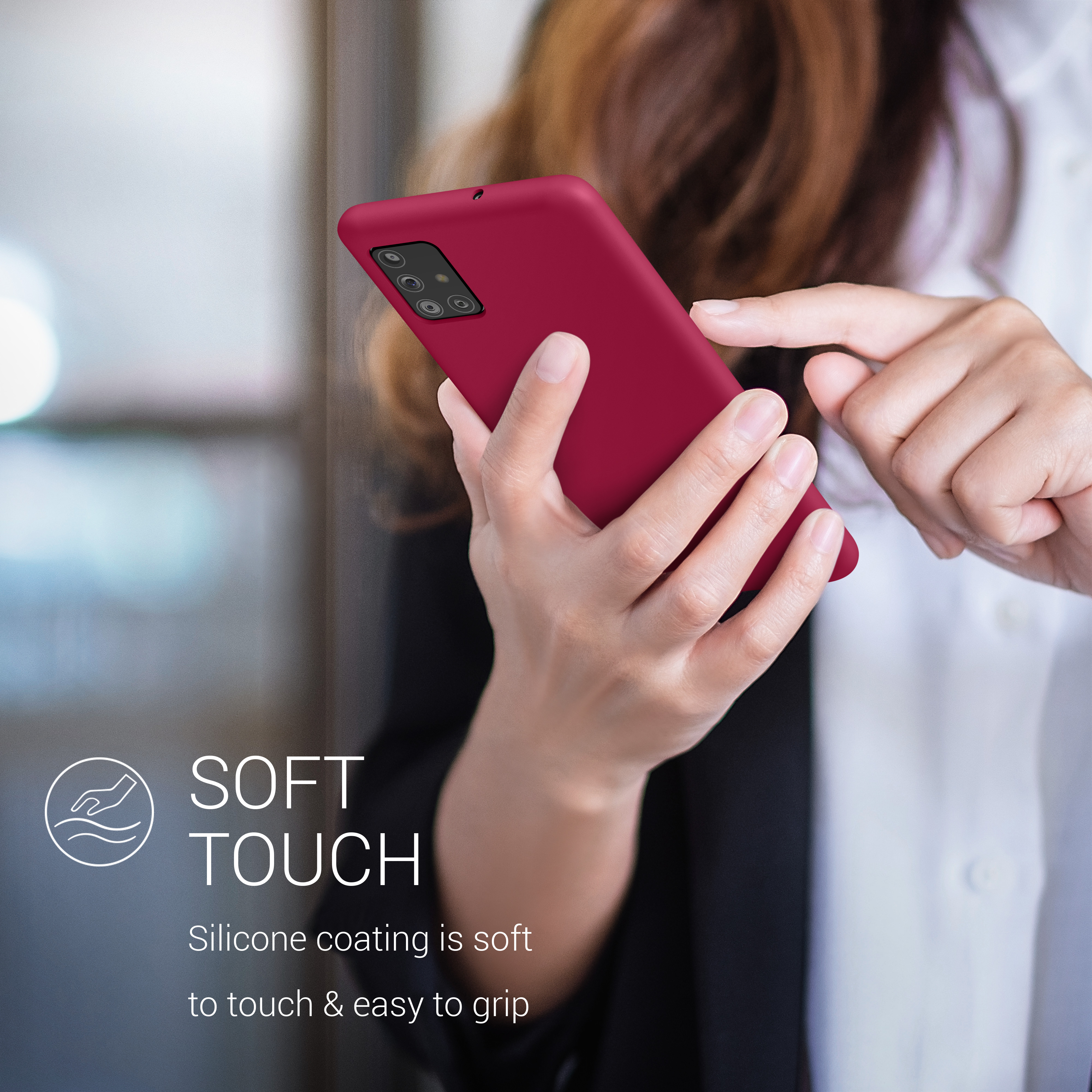 Kryt na mobil Samsung Galaxy A51 kwmobile TPU Sladká třešeň