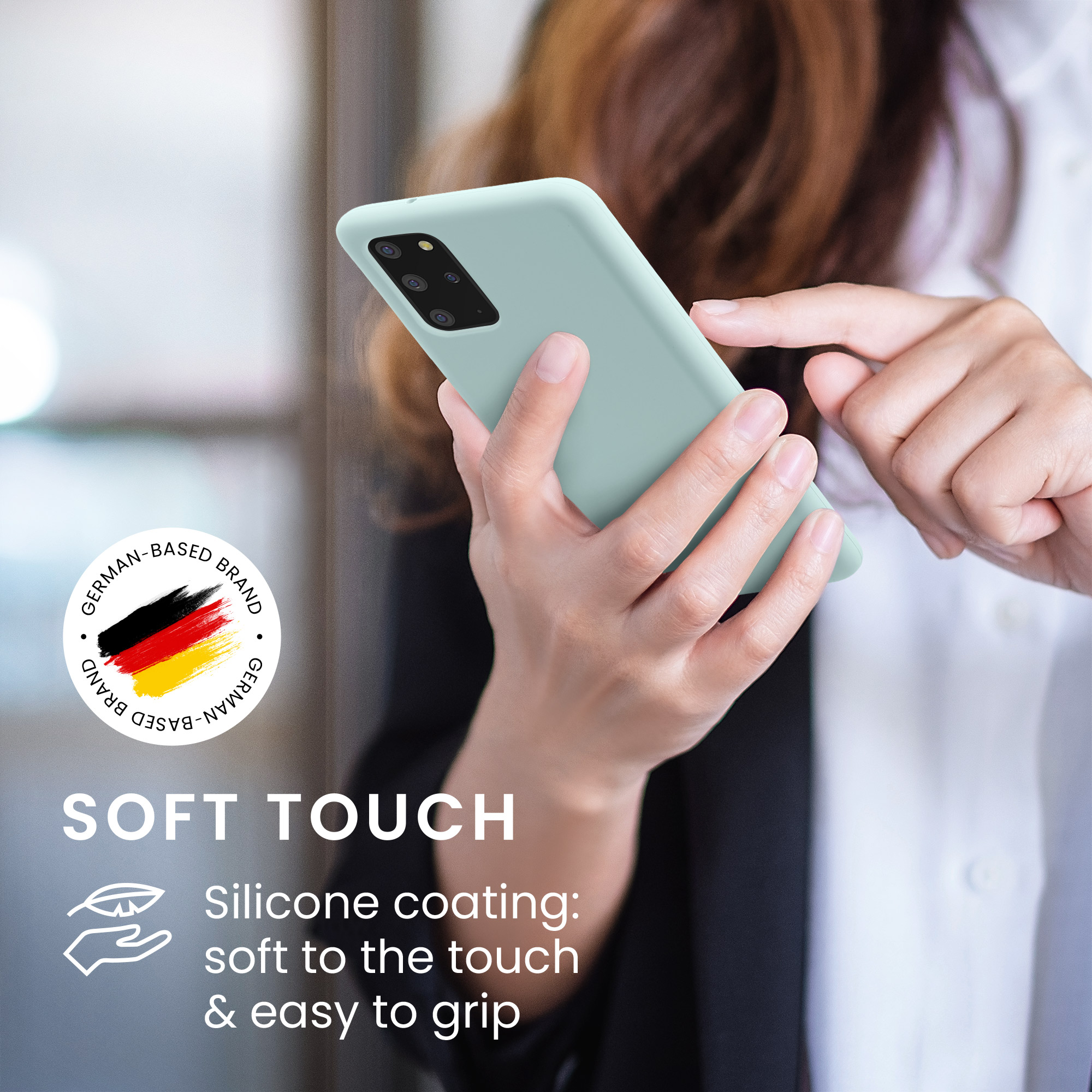 Kryt na mobil Samsung Galaxy S20 Plus kwmobile TPU mintový
