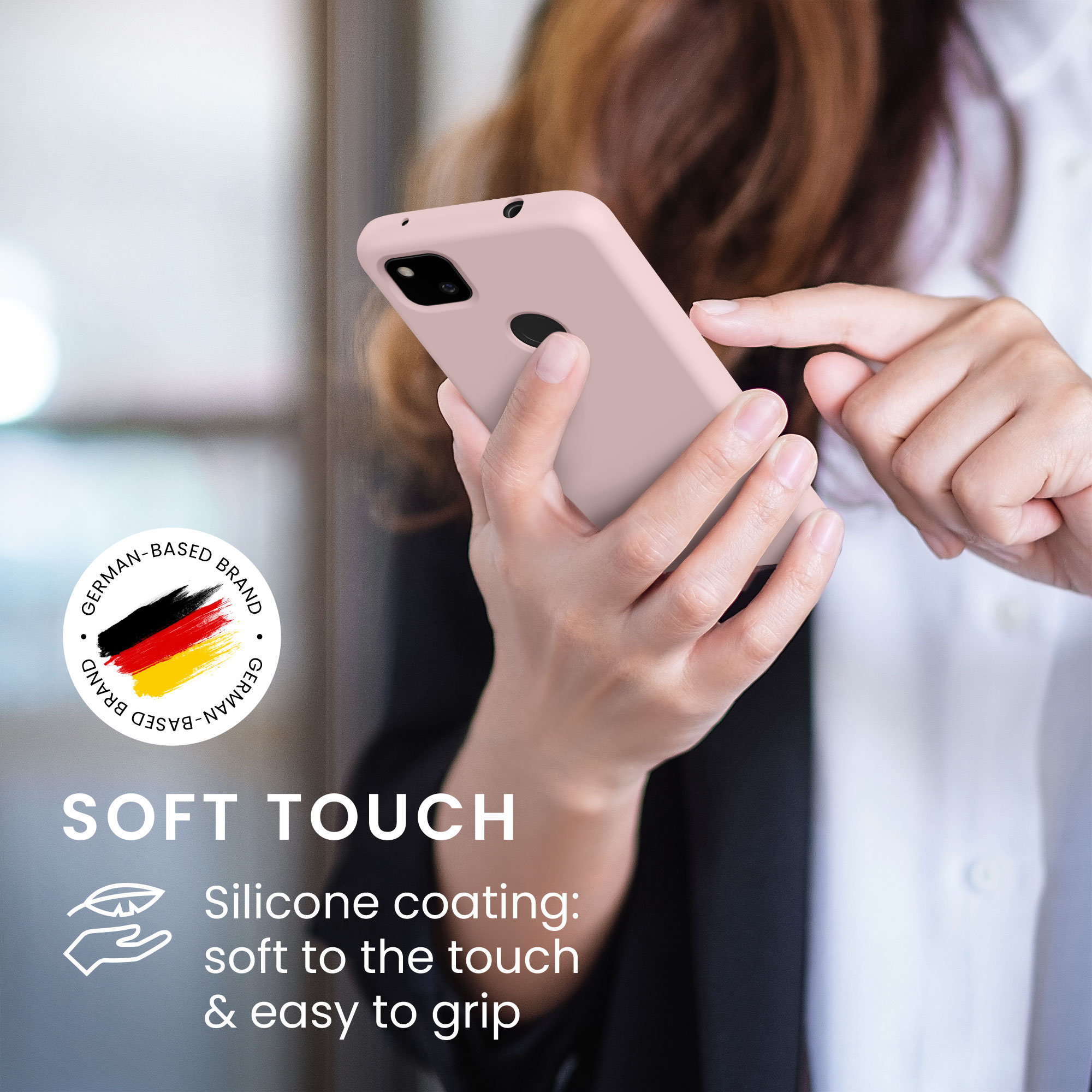 Zadní kryt kwmobile pro Google Pixel 4a - kokosový swirl