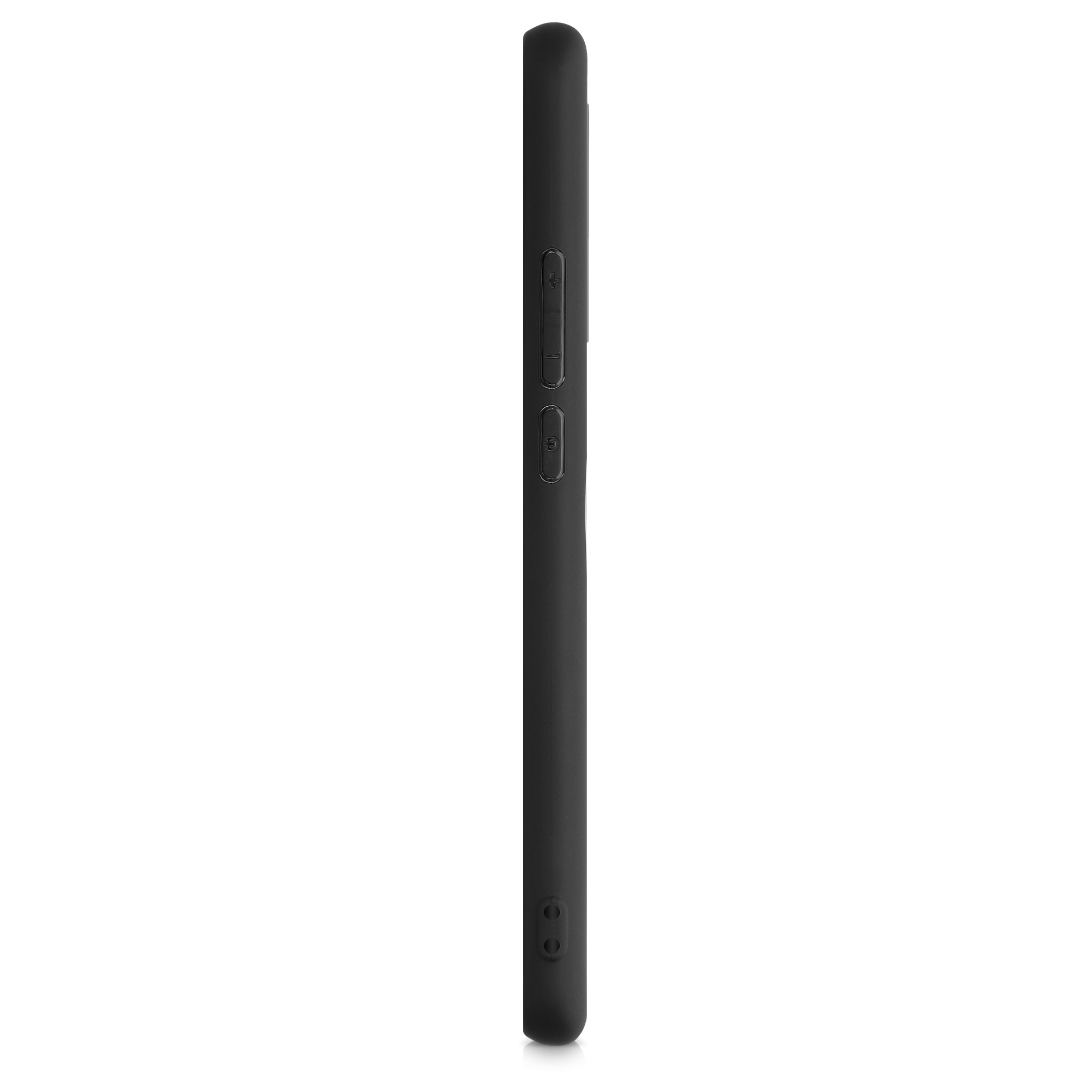 Kryt Xiaomi Redmi 9 silikonový TPU bílá/černá kwmobile