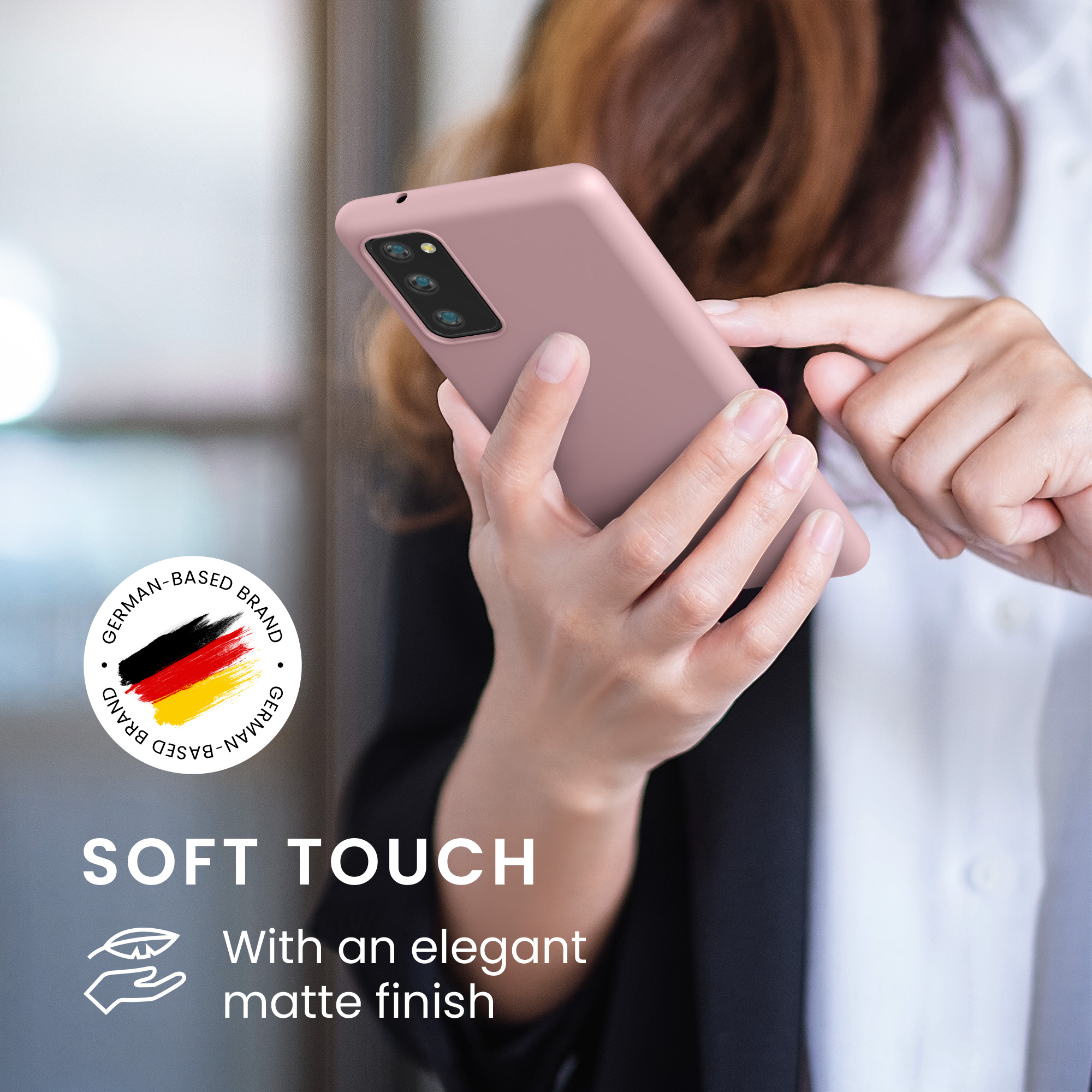 Kryt na mobil Samsung Galaxy S20 FE kwmobile TPU růžový