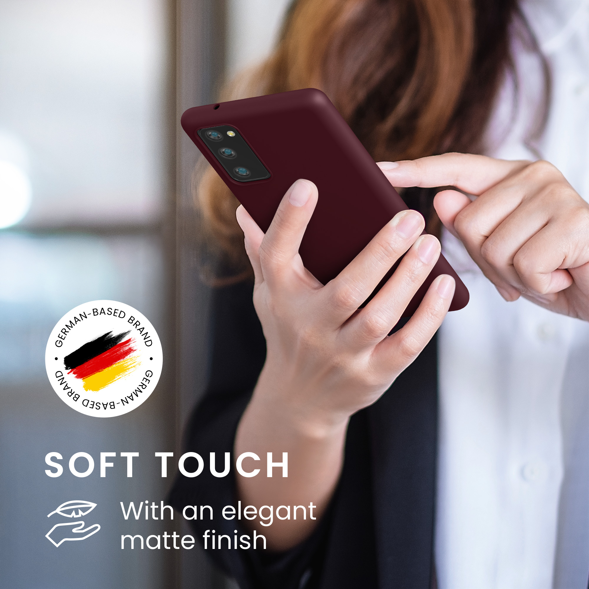 Kryt na mobil Samsung Galaxy S20 FE kwmobile TPU červený