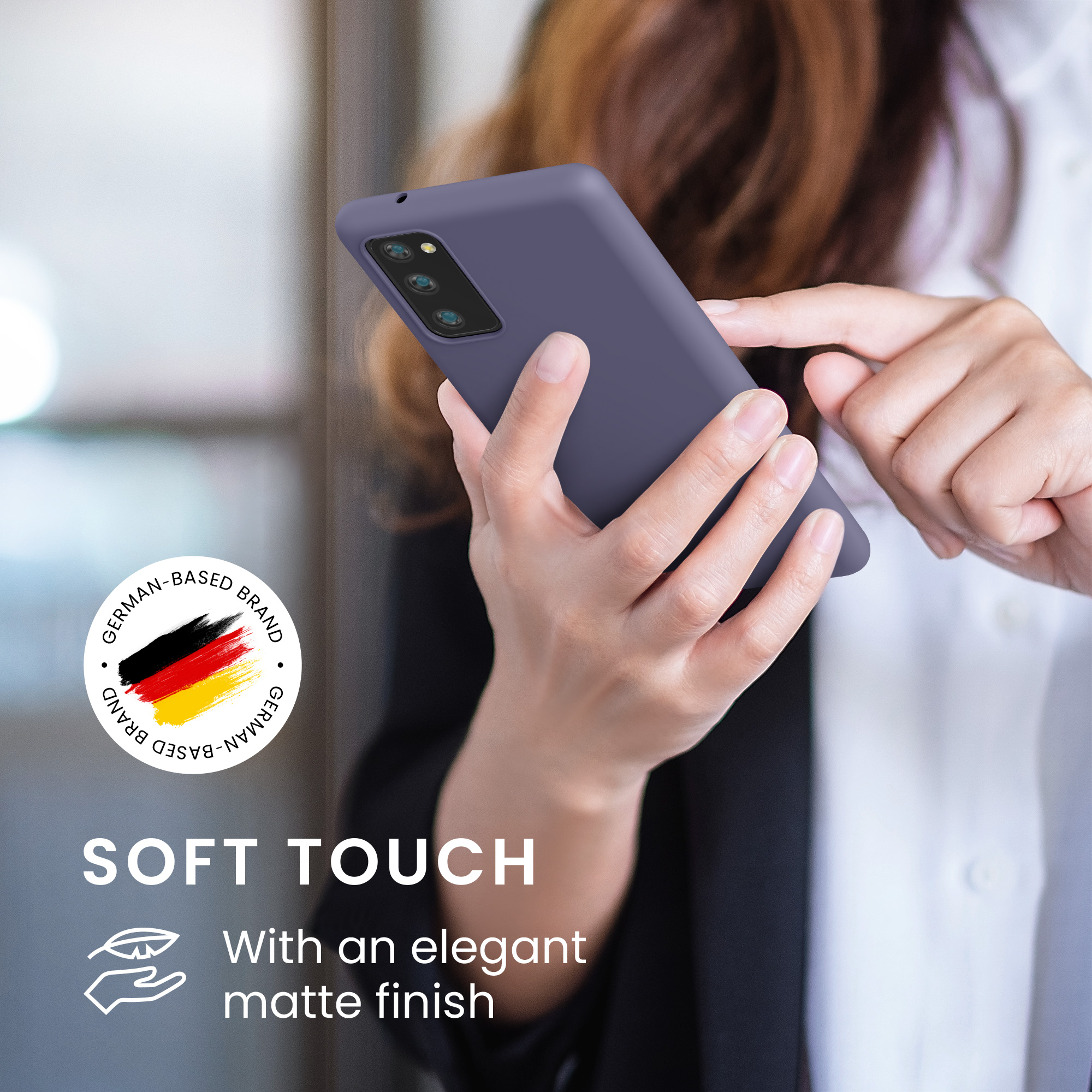 Kryt na mobil Samsung Galaxy S20 FE kwmobile TPU levandulový
