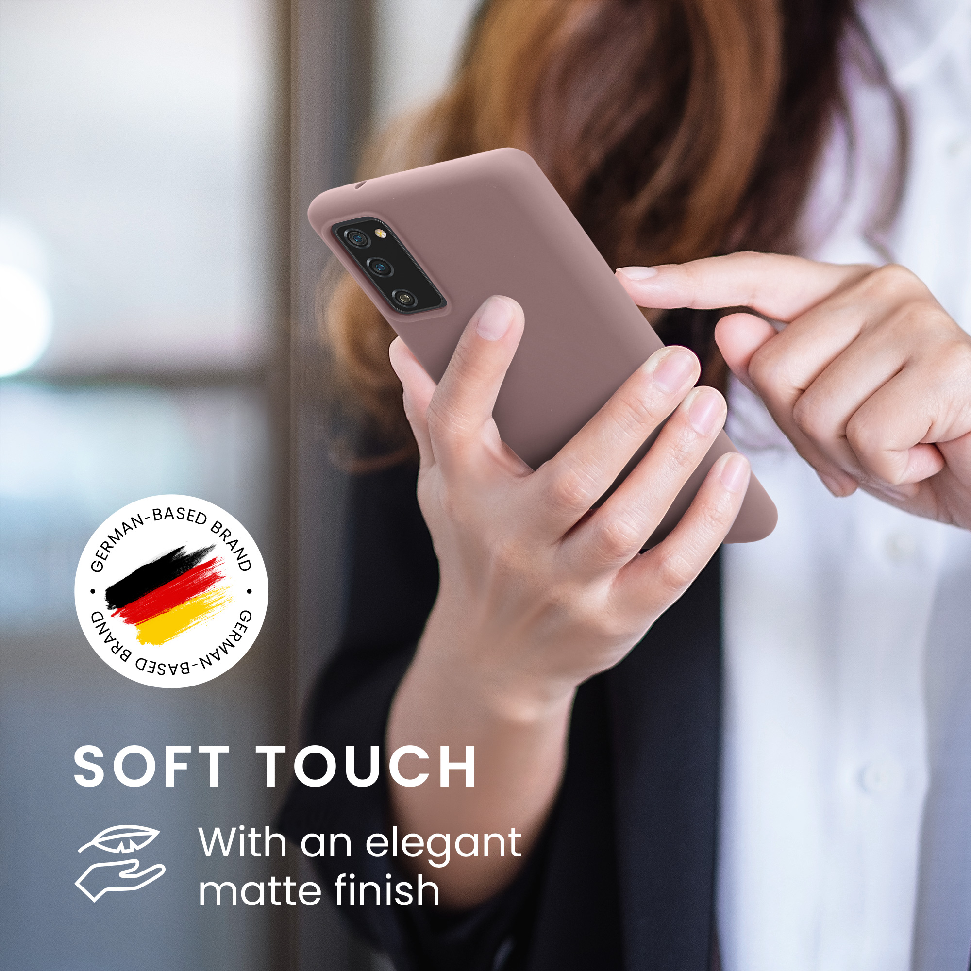 Kryt na mobil Samsung Galaxy S20 FE kwmobile TPU nude lila