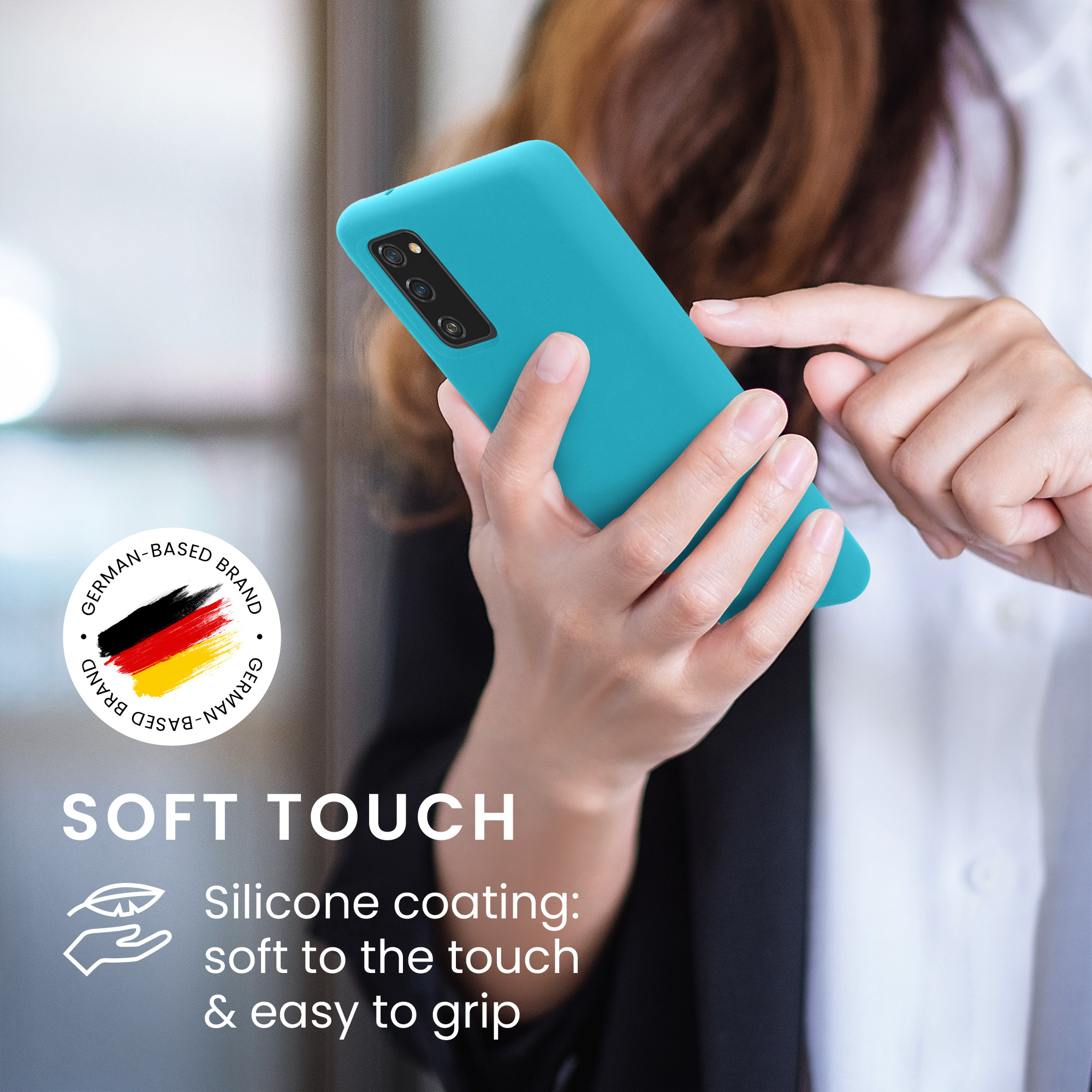Kryt na mobil Samsung Galaxy S20 FE kwmobile TPU Cool Glacier