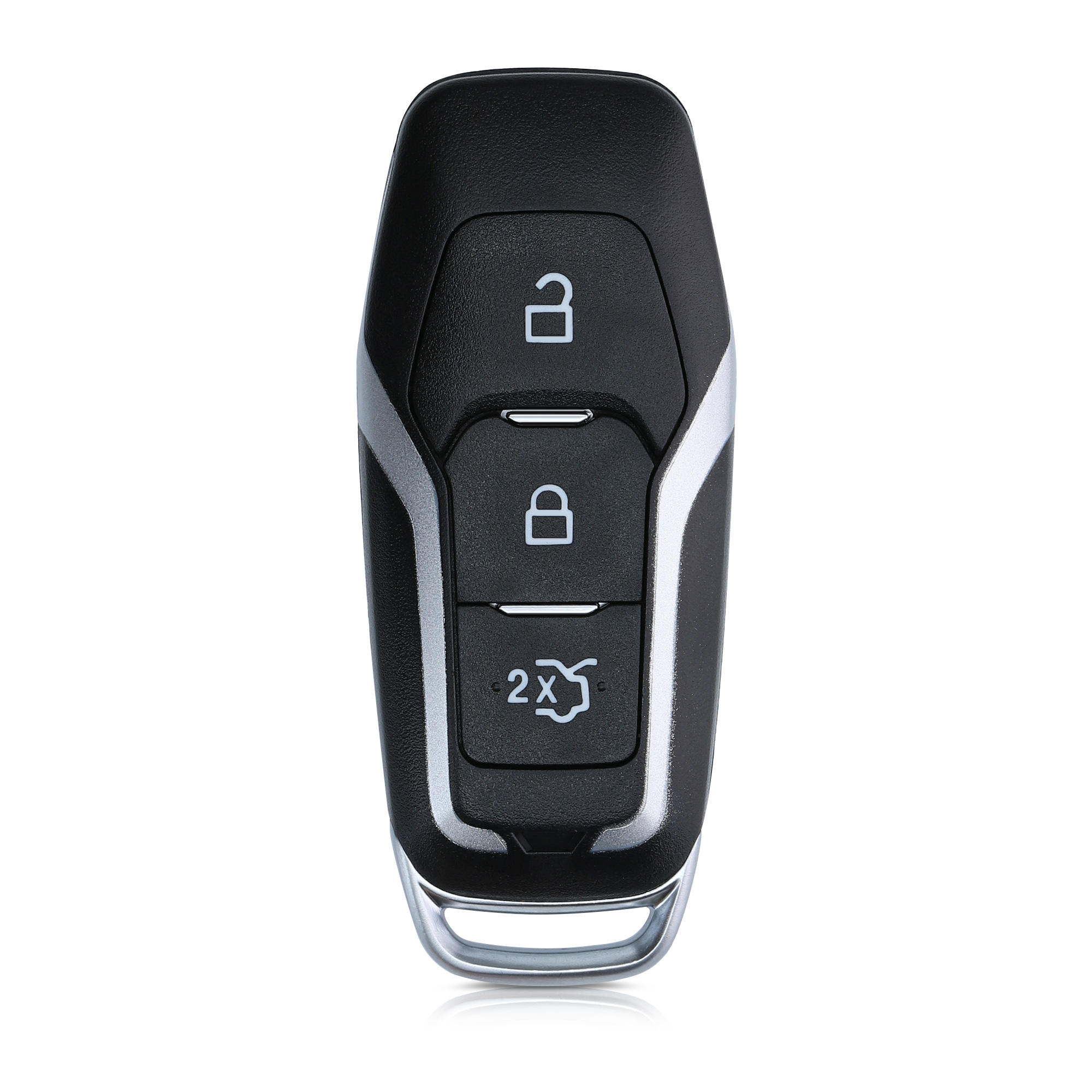 Kryt klíče Ford 3 tlačítka MyKey (Key Free) kwmobile černá pevný plast