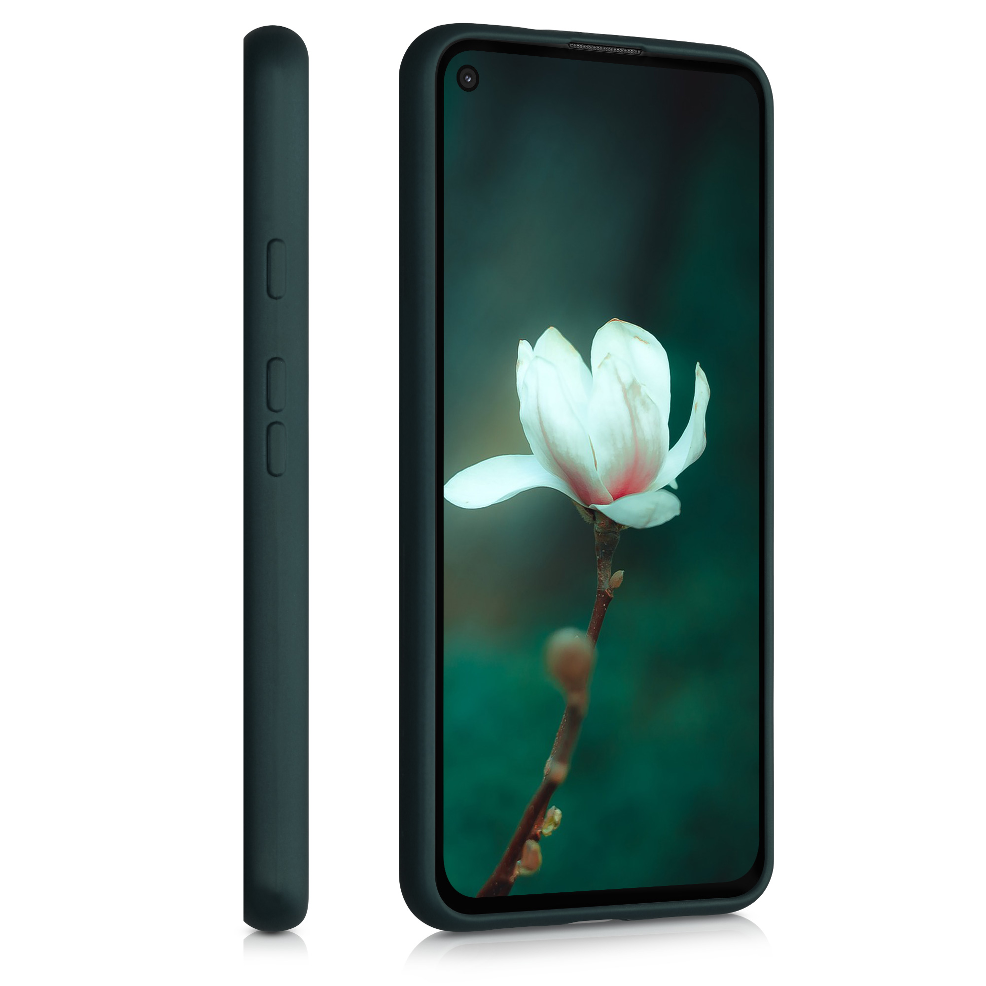 Zadní kryt kwmobile pro Google Pixel 4a - metalická petrolejová