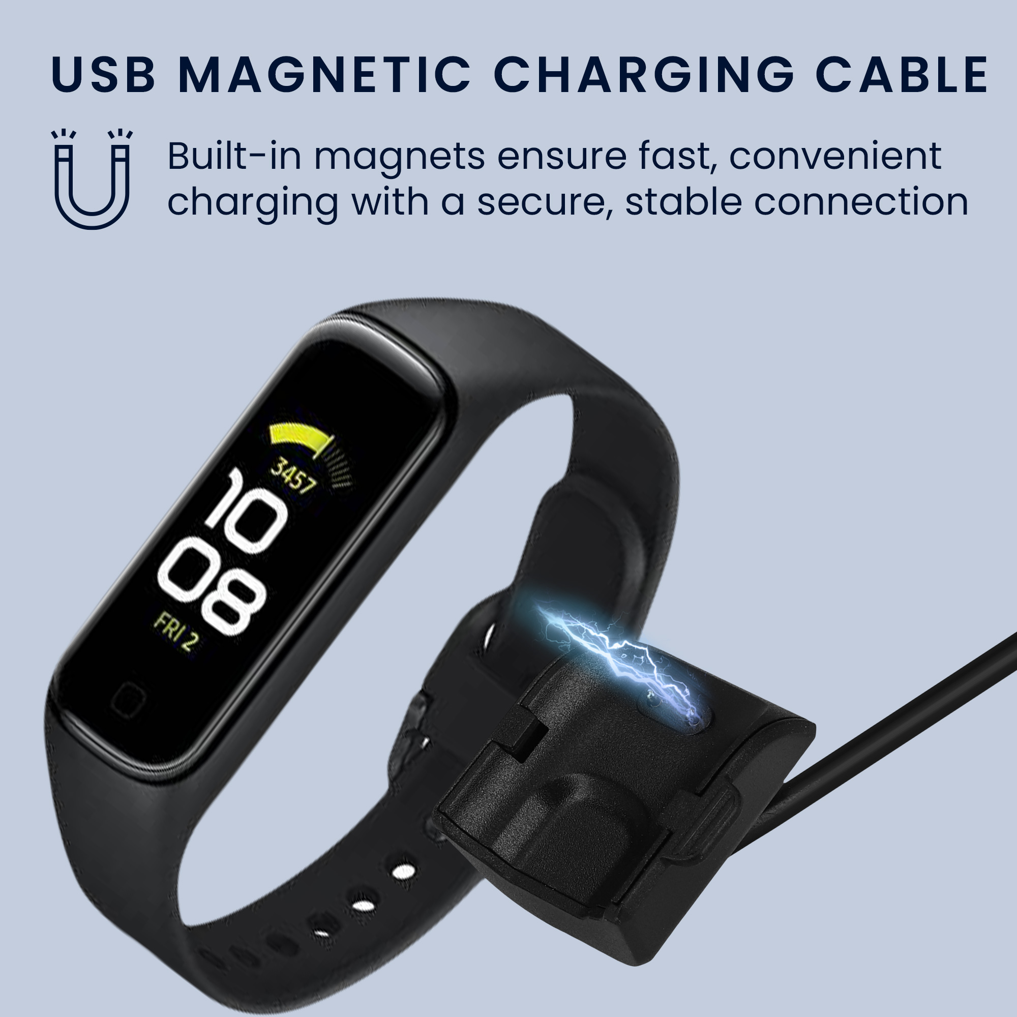 Nabíjecí kabel Samsung Galaxy Fit 2 kwmobile USB černý