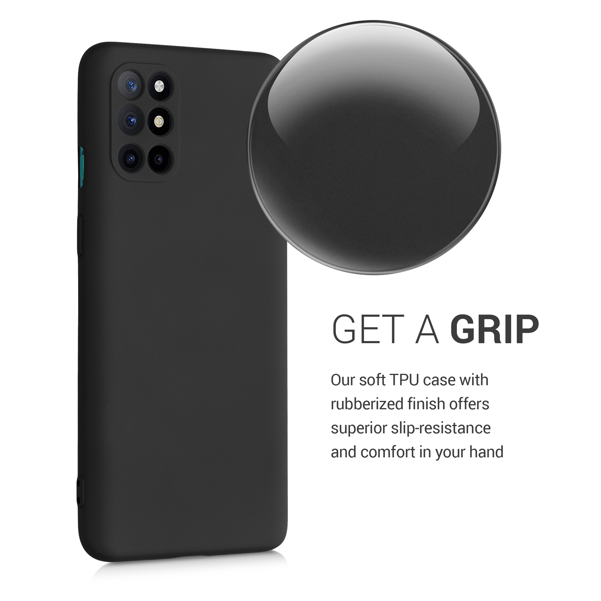 Kryt na mobil OnePlus 8T kwmobile TPU černá