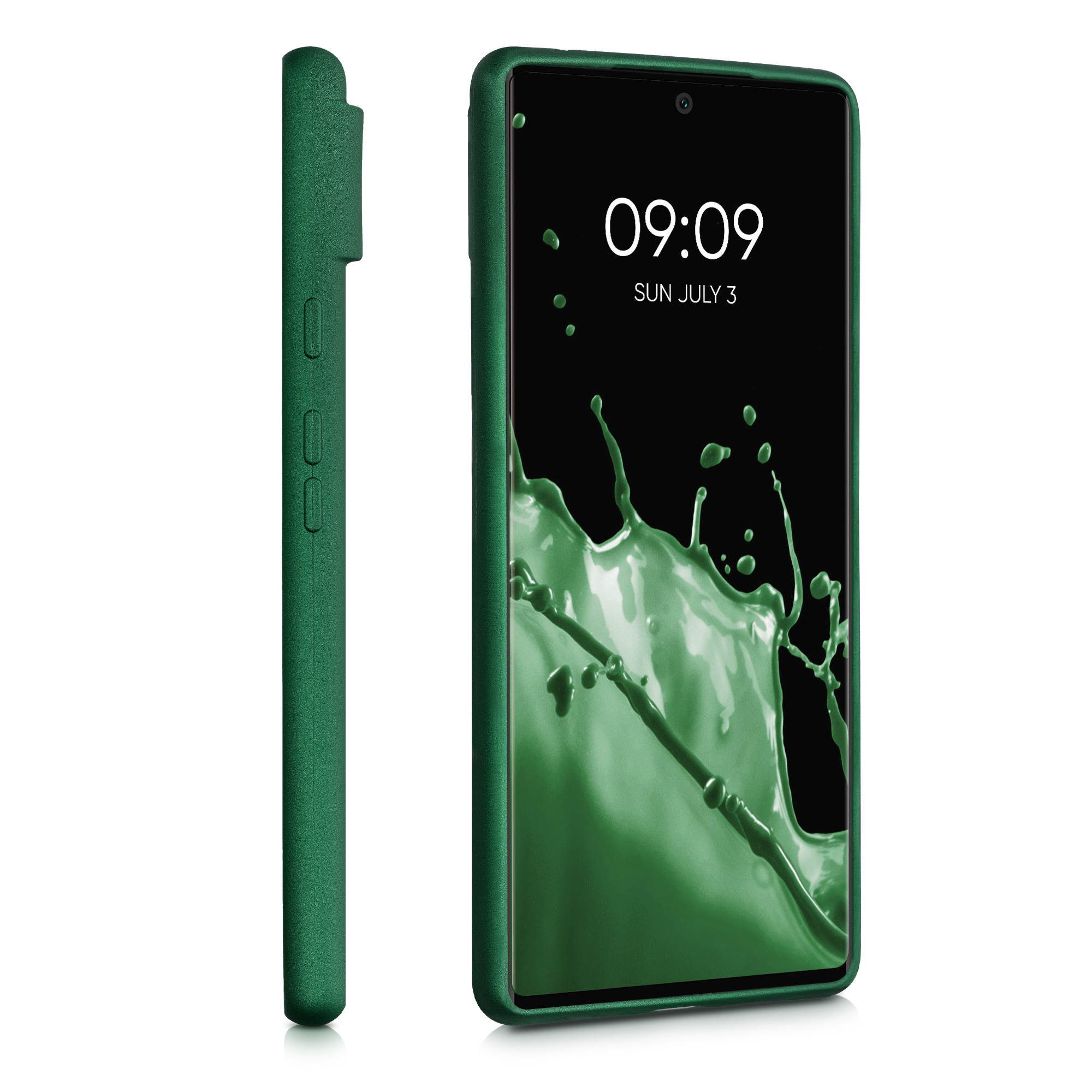 Zadní kryt kwmobile pro Google Pixel 6 - dark metallic zelená