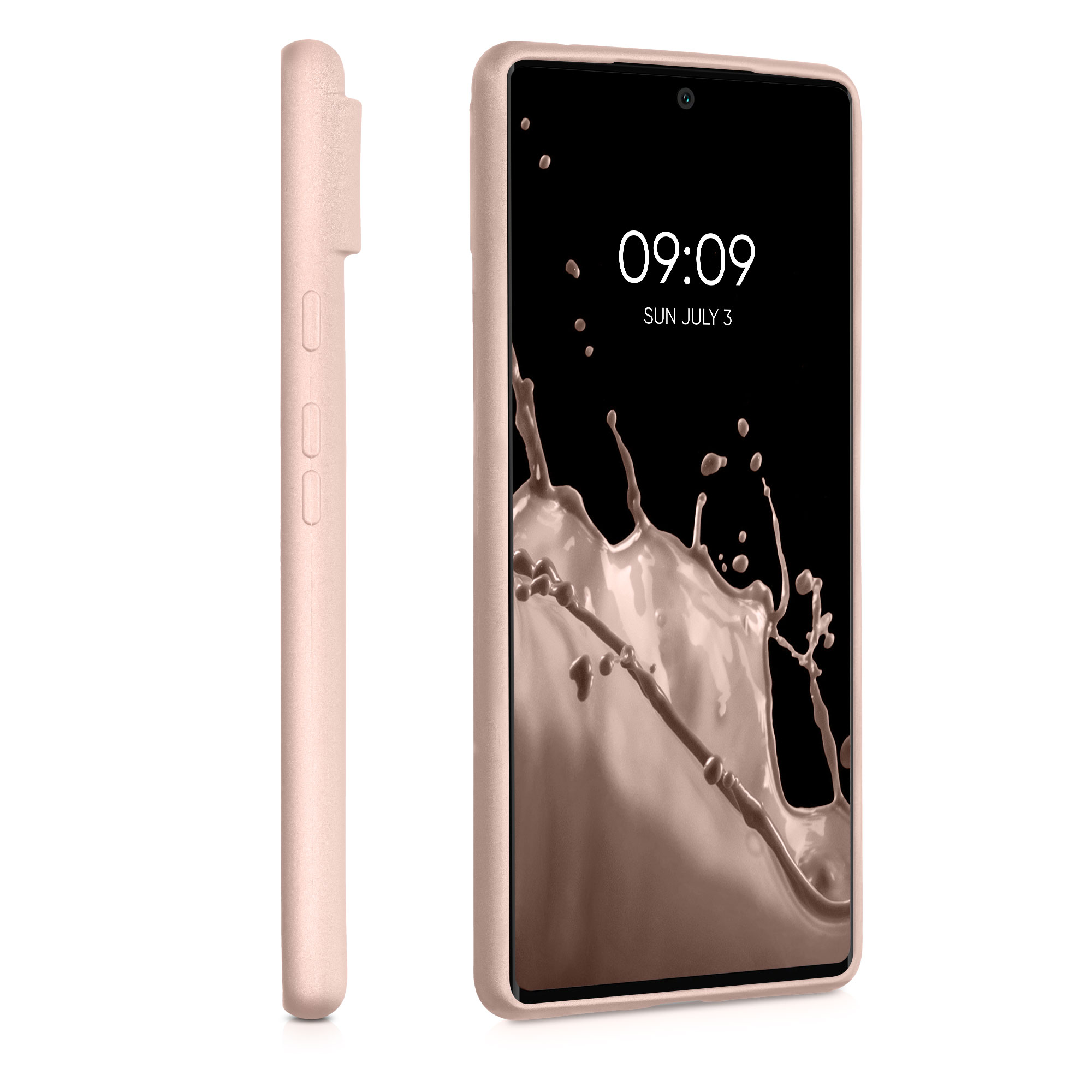 Zadní kryt kwmobile pro Google Pixel 6 - metalická růžově zlatá