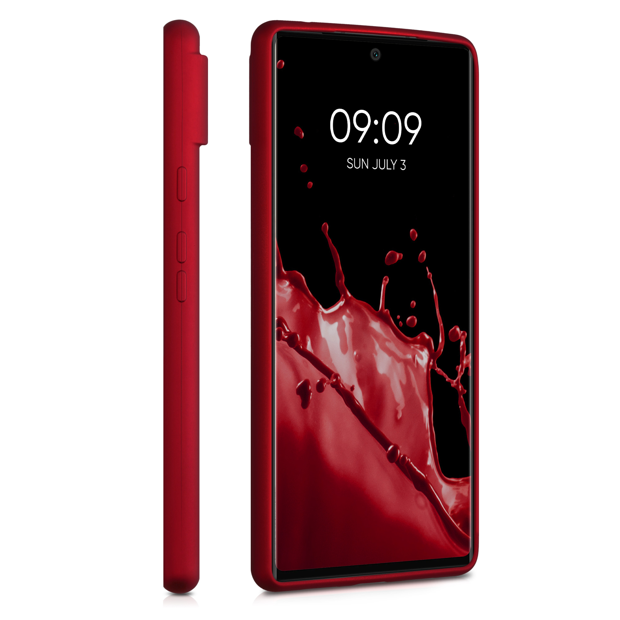Zadní kryt kwmobile pro Google Pixel 6 - metalická tmavě červená
