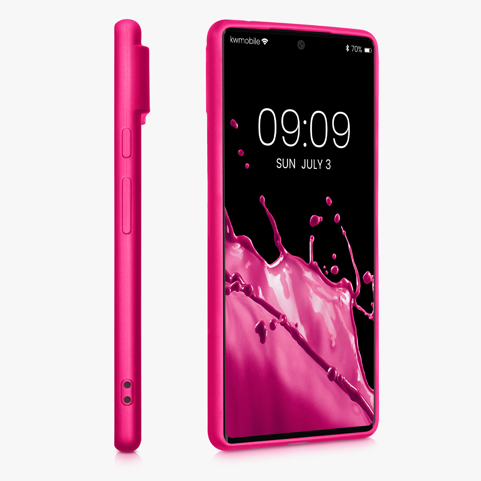 Zadní kryt kwmobile pro Google Pixel 6 - metallic růžová