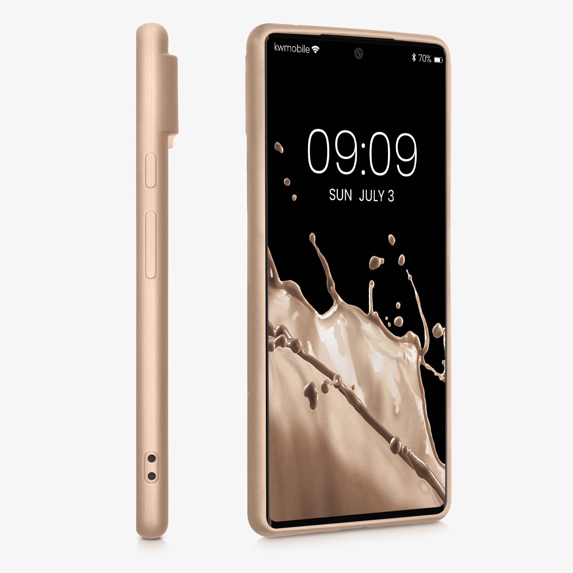Zadní kryt kwmobile pro Google Pixel 6 - metallic gold