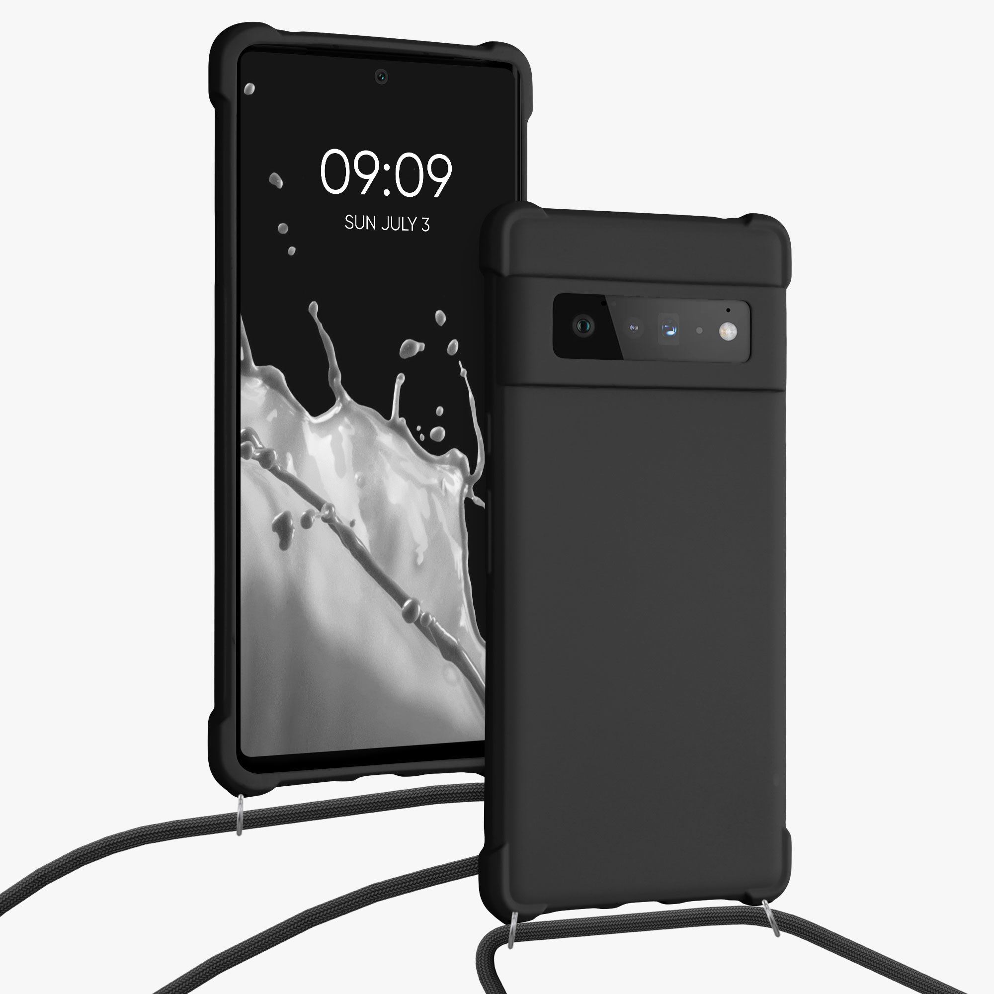 Crossbody kryt kwmobile pro Google Pixel 6 Pro - černá