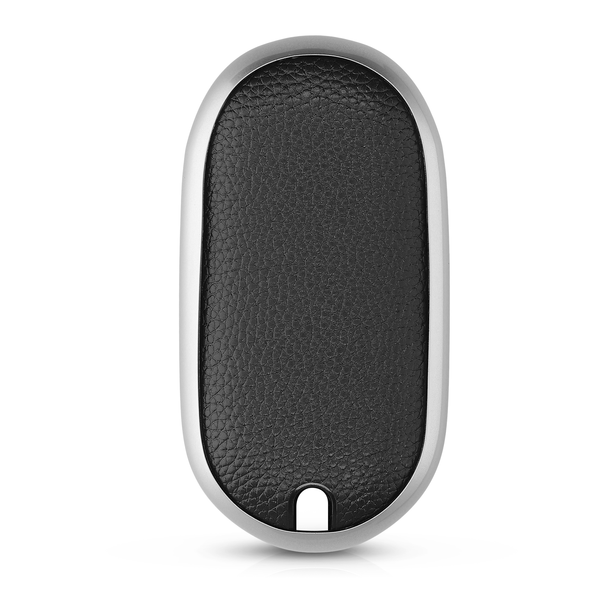 Pouzdro na klíč od auta kwmobile Mercedes-Benz 3 tlačítka Smart Key, stříbrná / černá