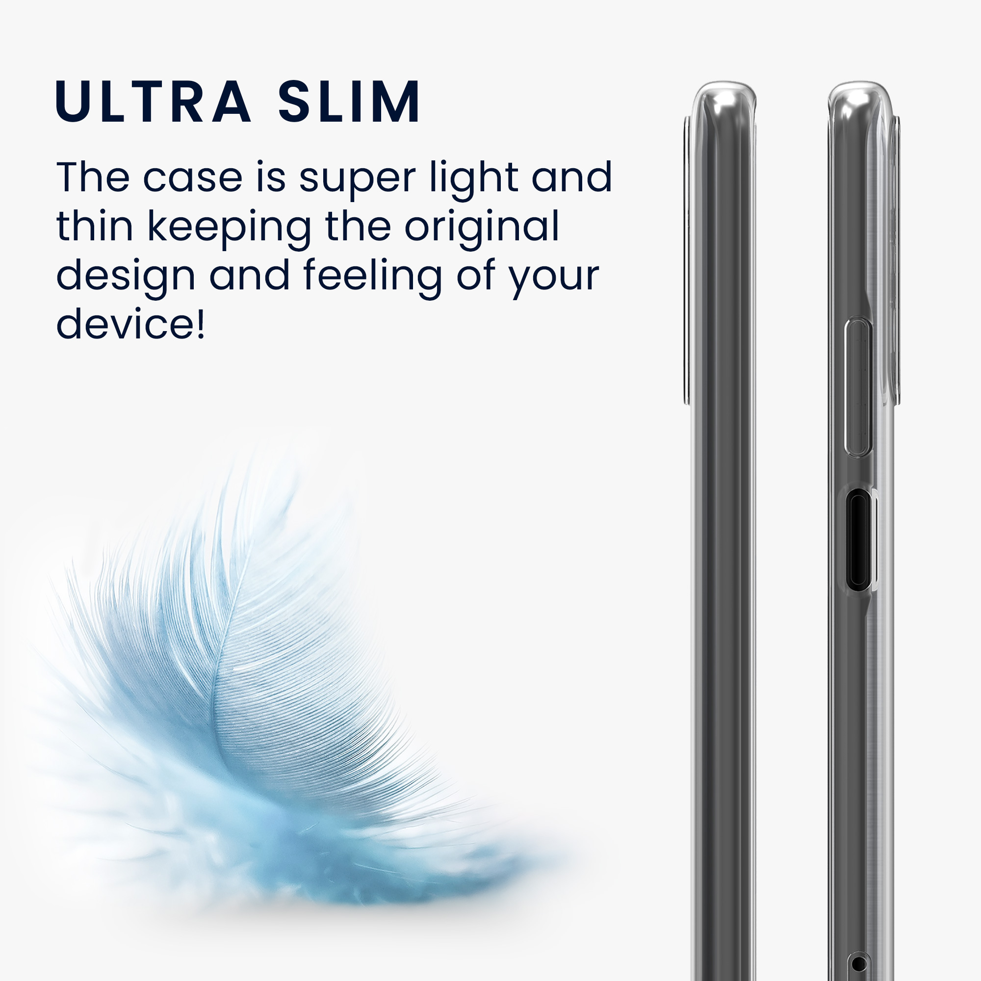 Čirý kryt na mobil Xiaomi 11T / 11T Pro kwmobile TPU