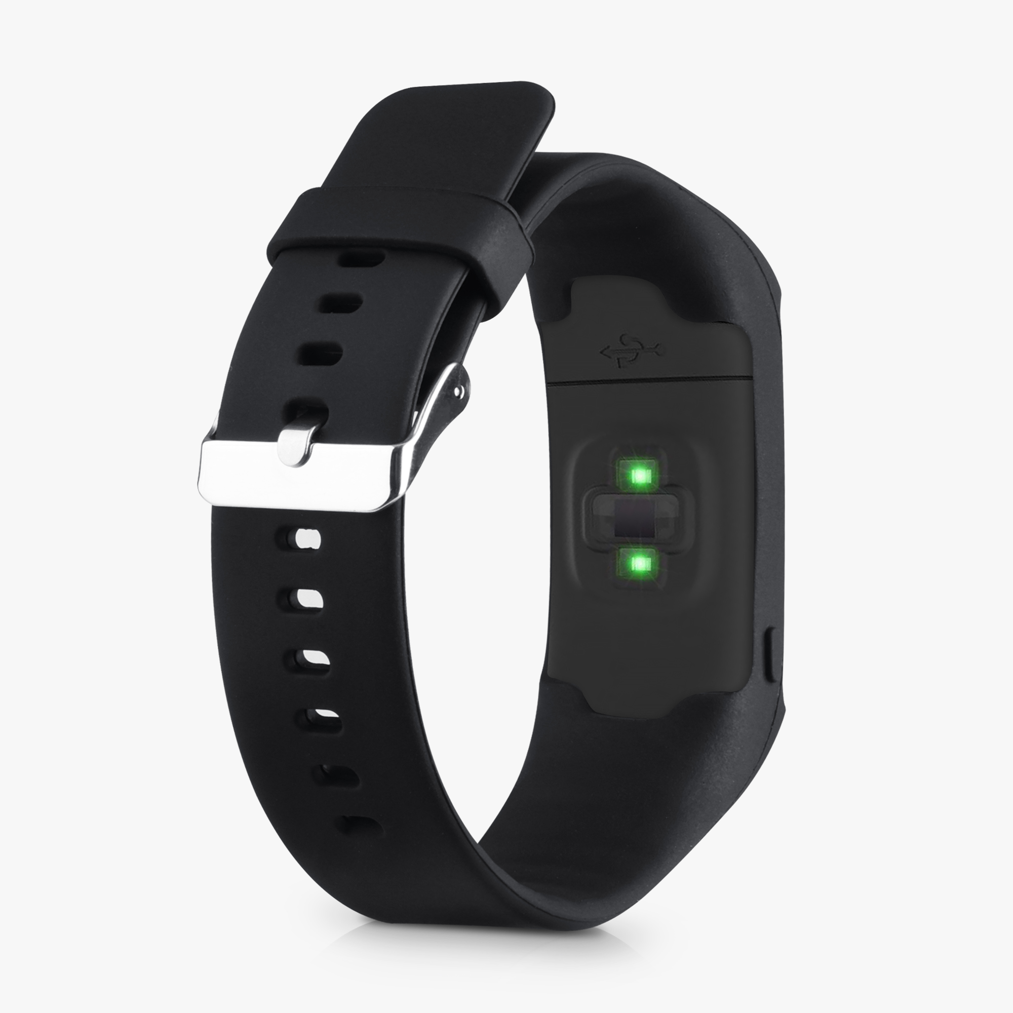 Řemínek Polar A360 / A370 kwmobile silikon 2 ks černá / bílá