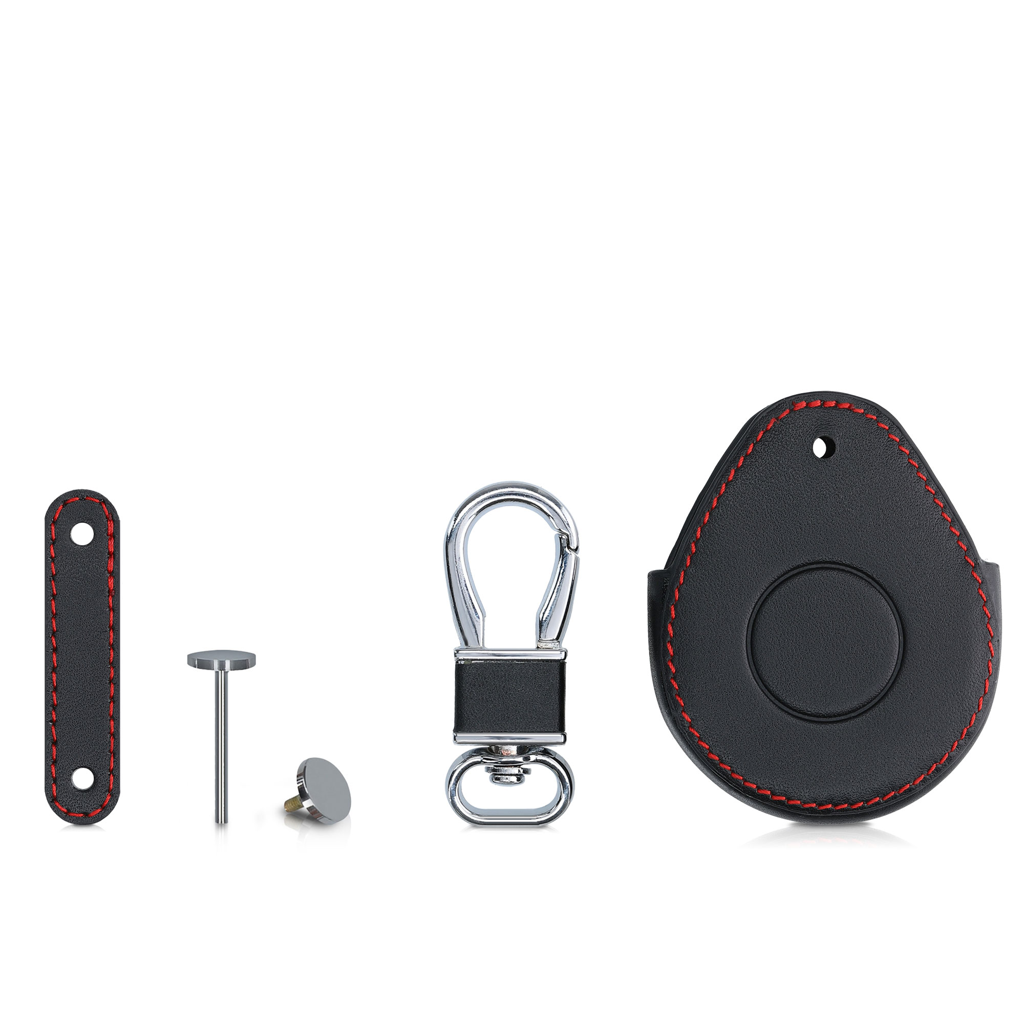 Pouzdro na klíč od motorky kwmobile pro Harley Davidson Motorcycle Key - červená / černá